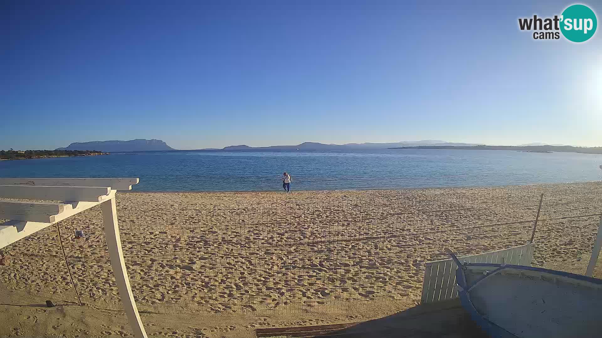 Spiaggia Bianca web cam – Golfo Aranci – Sardinien