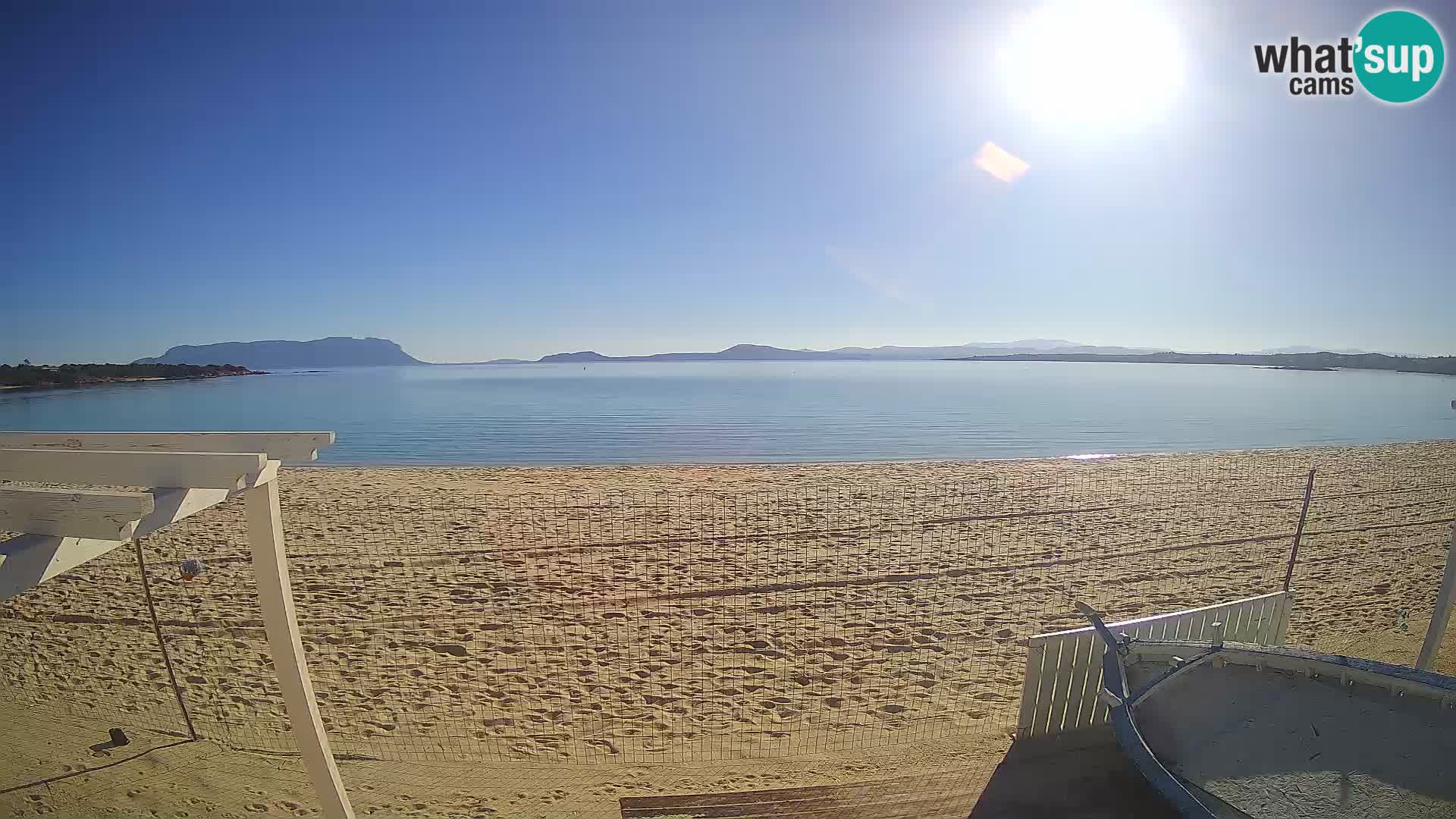 Spiaggia Bianca web cam – Golfo Aranci – Sardinien