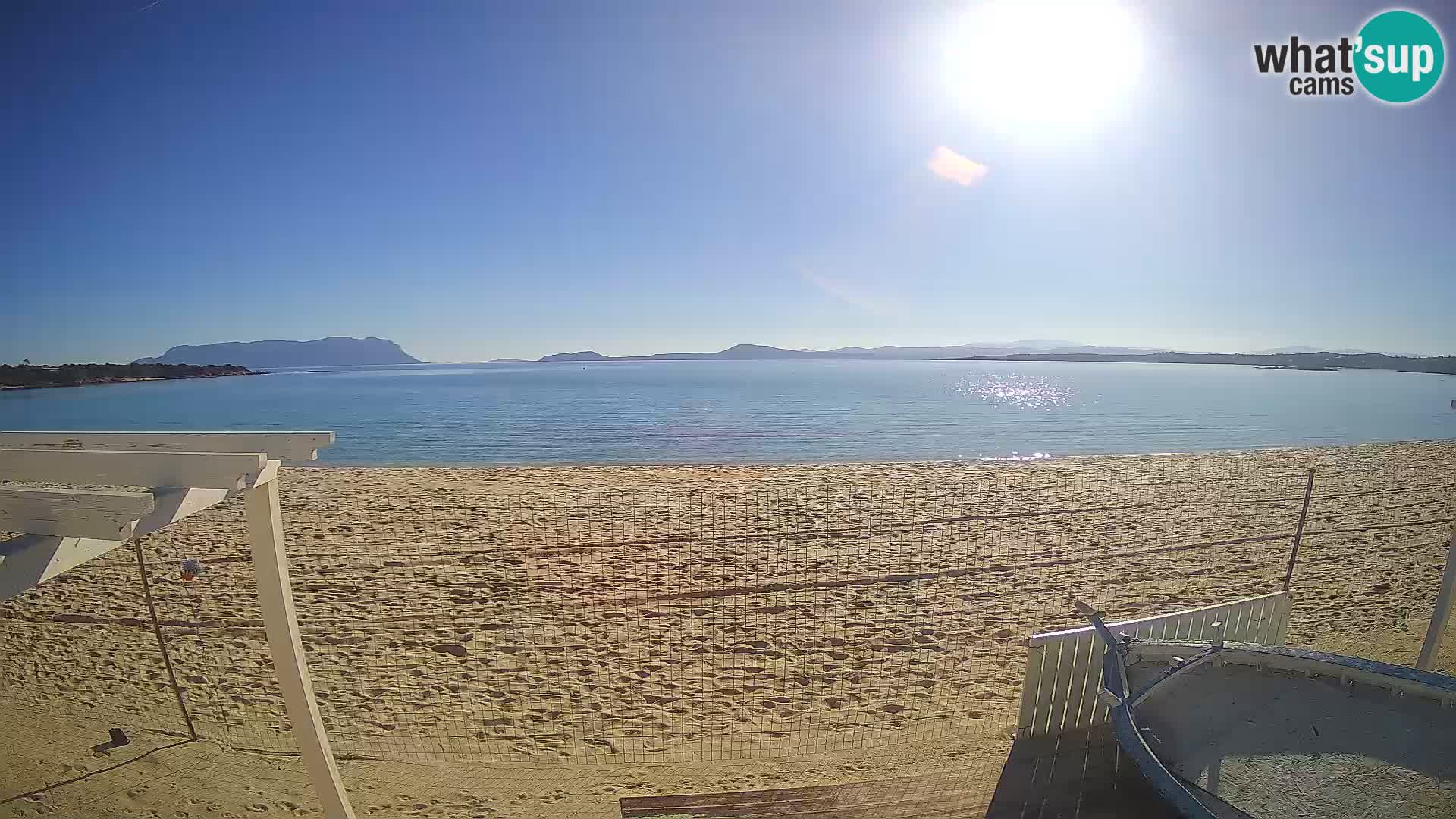 Spiaggia Bianca web cam – Golfo Aranci – Sardinien