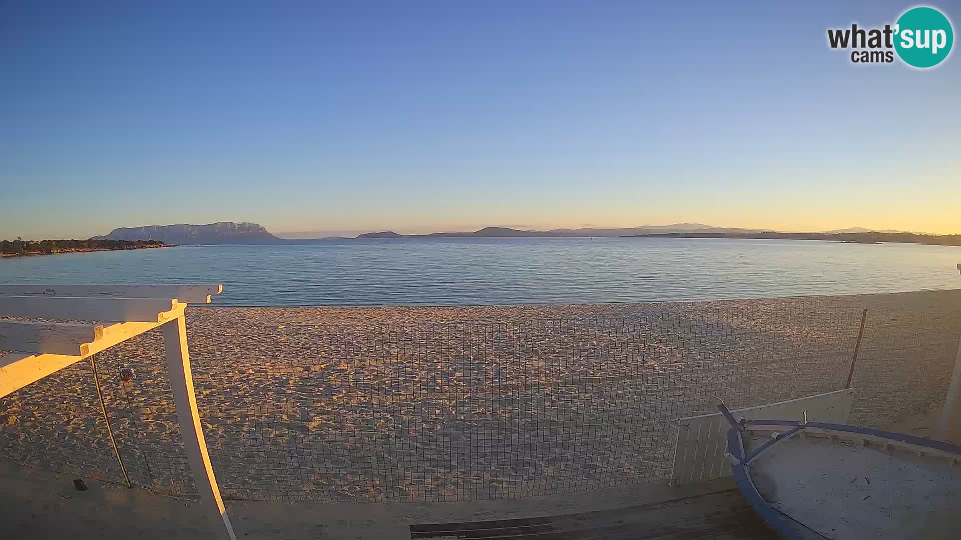 Spiaggia Bianca web cam – Golfo Aranci – Sardinien