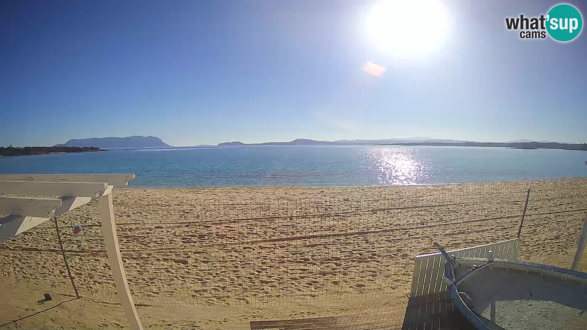 Spletana kamera Spiaggia Bianca – Golfo Aranci – Sardinija