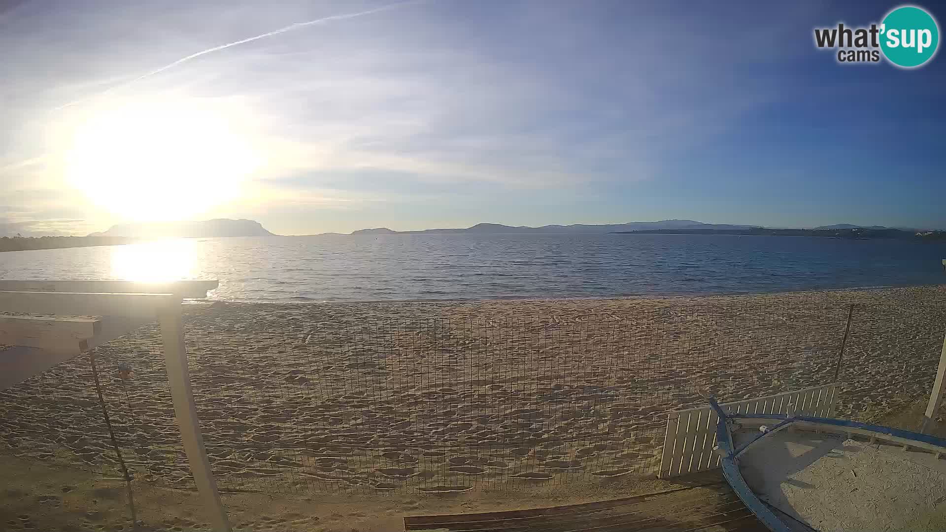 Spiaggia Bianca web cam – Golfo Aranci – Sardinien