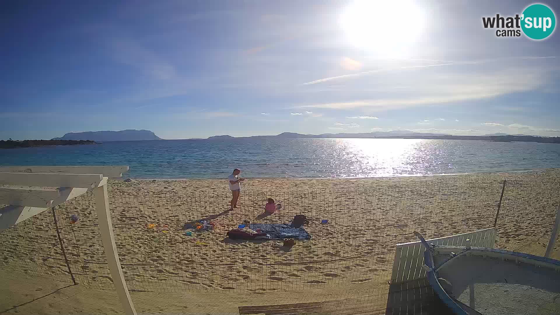 Spiaggia Bianca web cam – Golfo Aranci – Sardinien