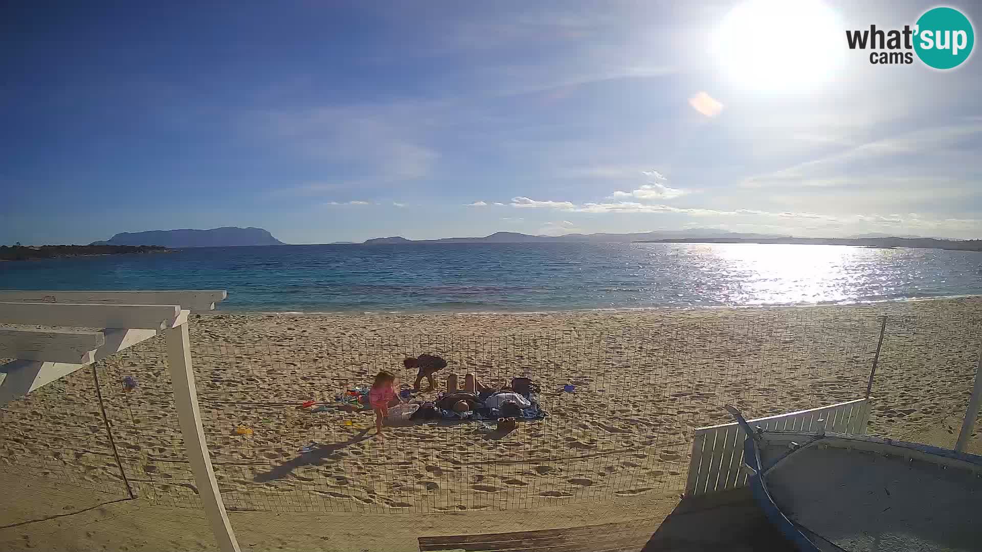 Spiaggia Bianca web cam – Golfo Aranci – Sardinien