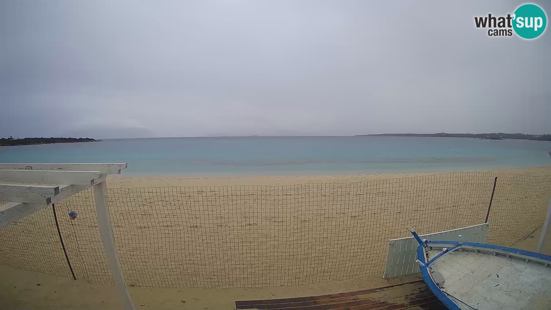 Spiaggia Bianca webcam – Golfo Aranci – Sardinia