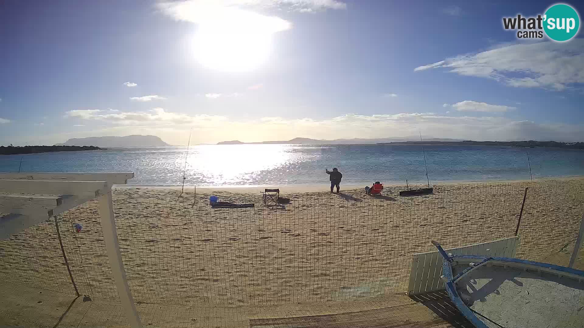 Web kamera Spiaggia Bianca – Golfo Aranci – Sardinija