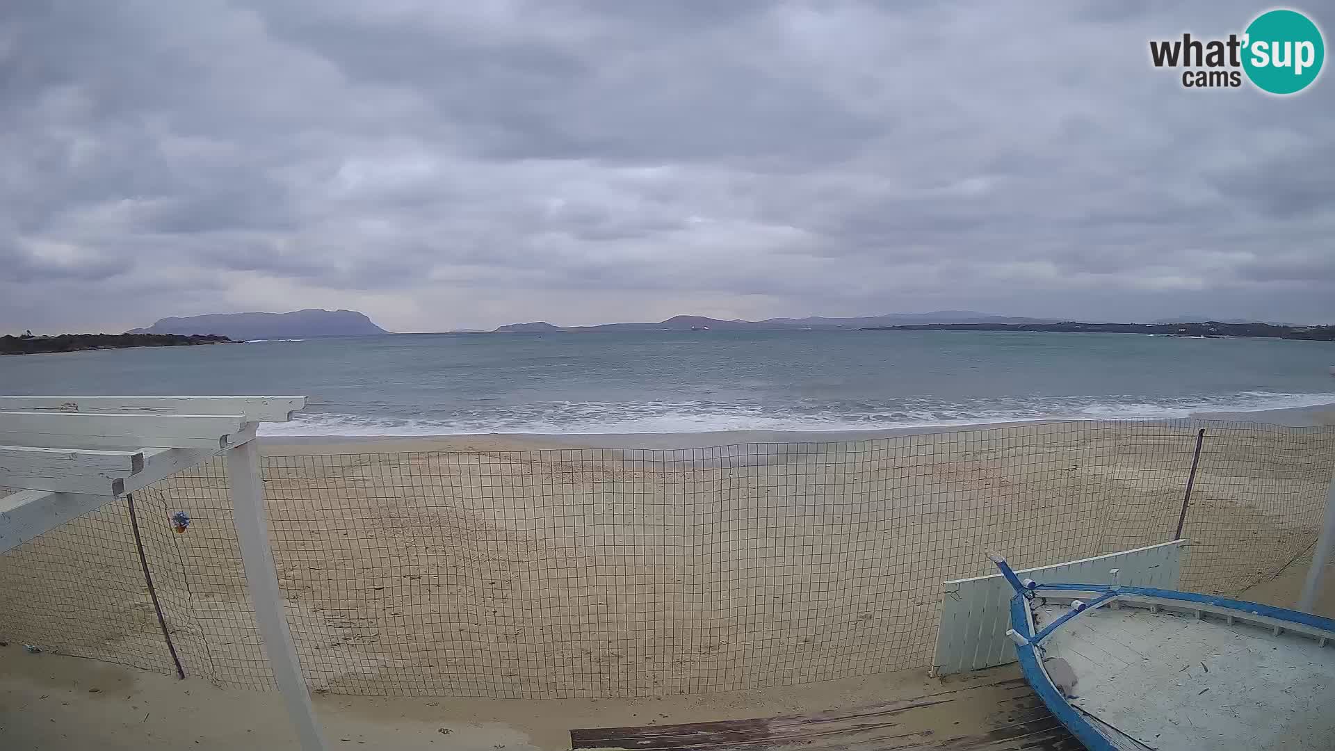 Spiaggia Bianca web cam – Golfo Aranci – Sardinien