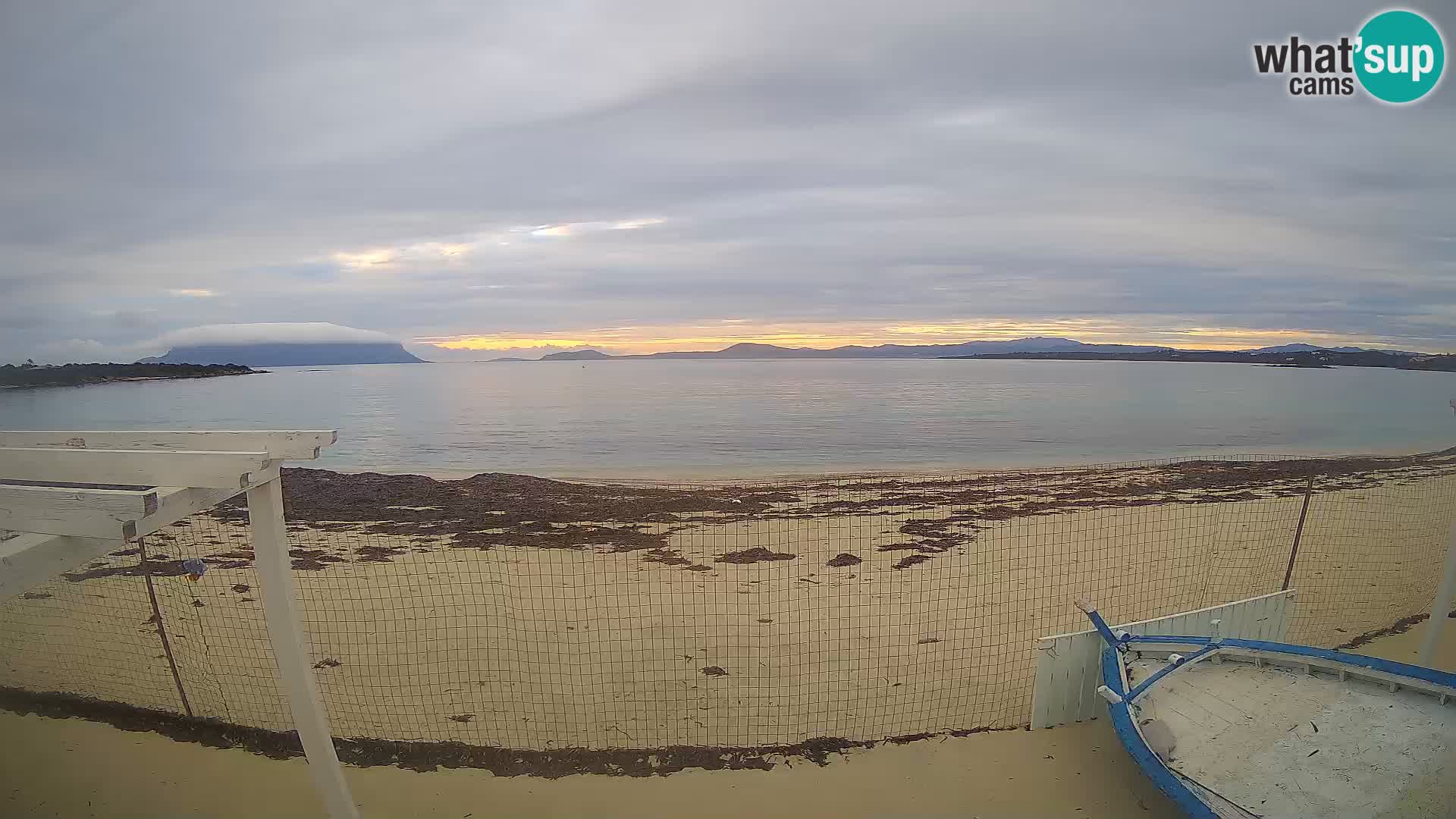 Web kamera Spiaggia Bianca – Golfo Aranci – Sardinija