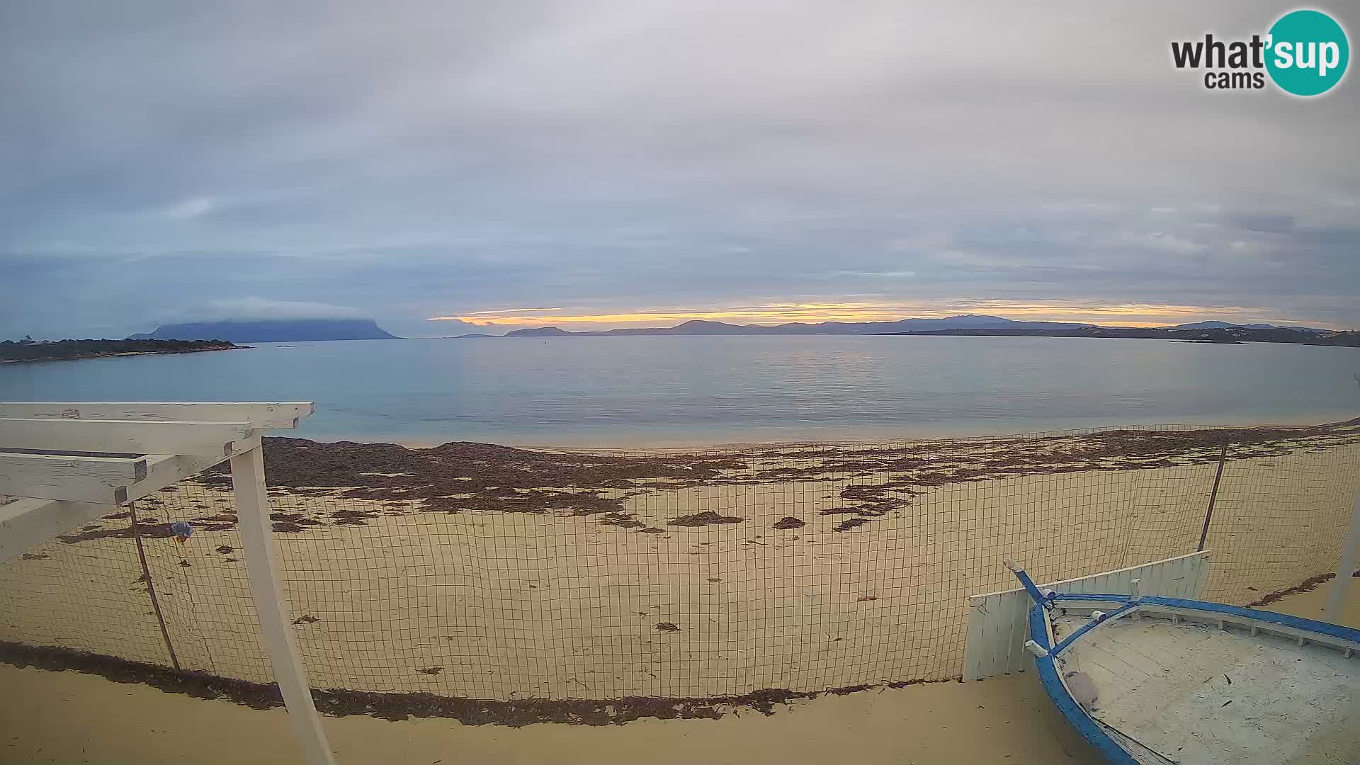 Web kamera Spiaggia Bianca – Golfo Aranci – Sardinija