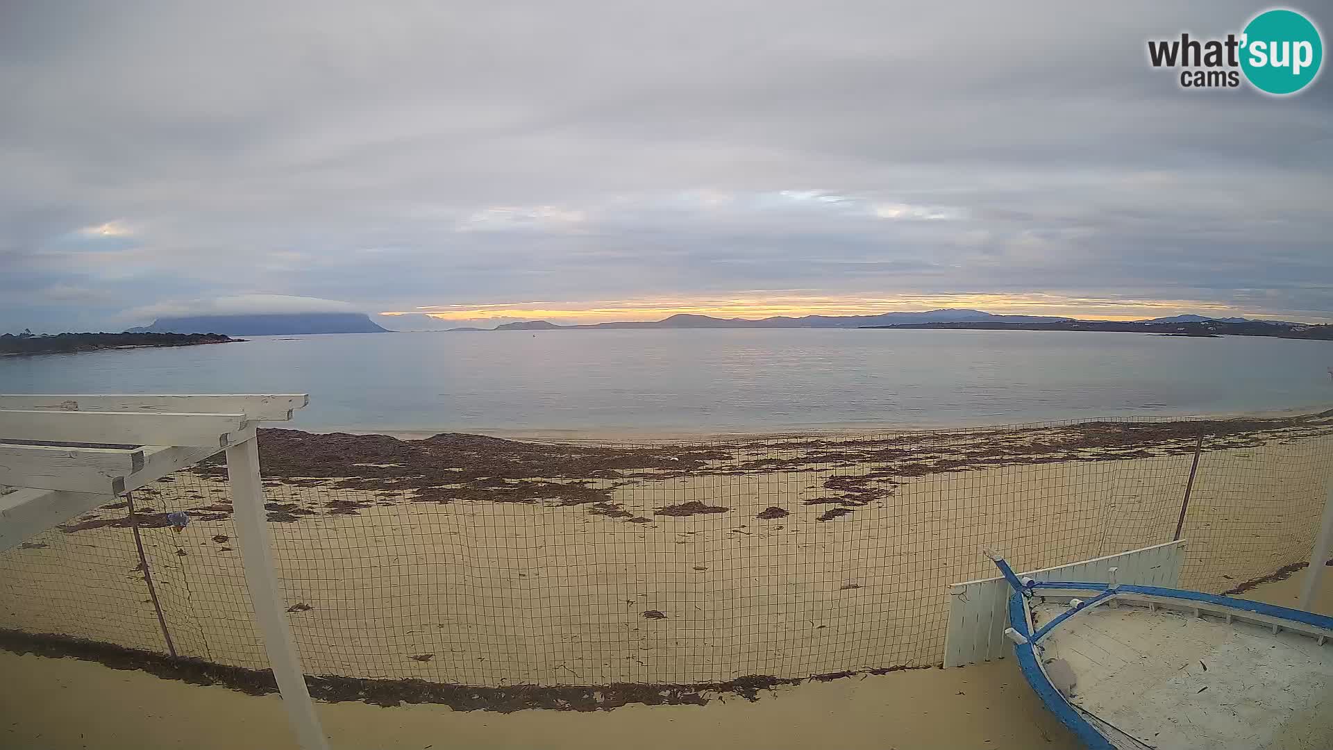 Spiaggia Bianca web cam – Golfo Aranci – Sardinien