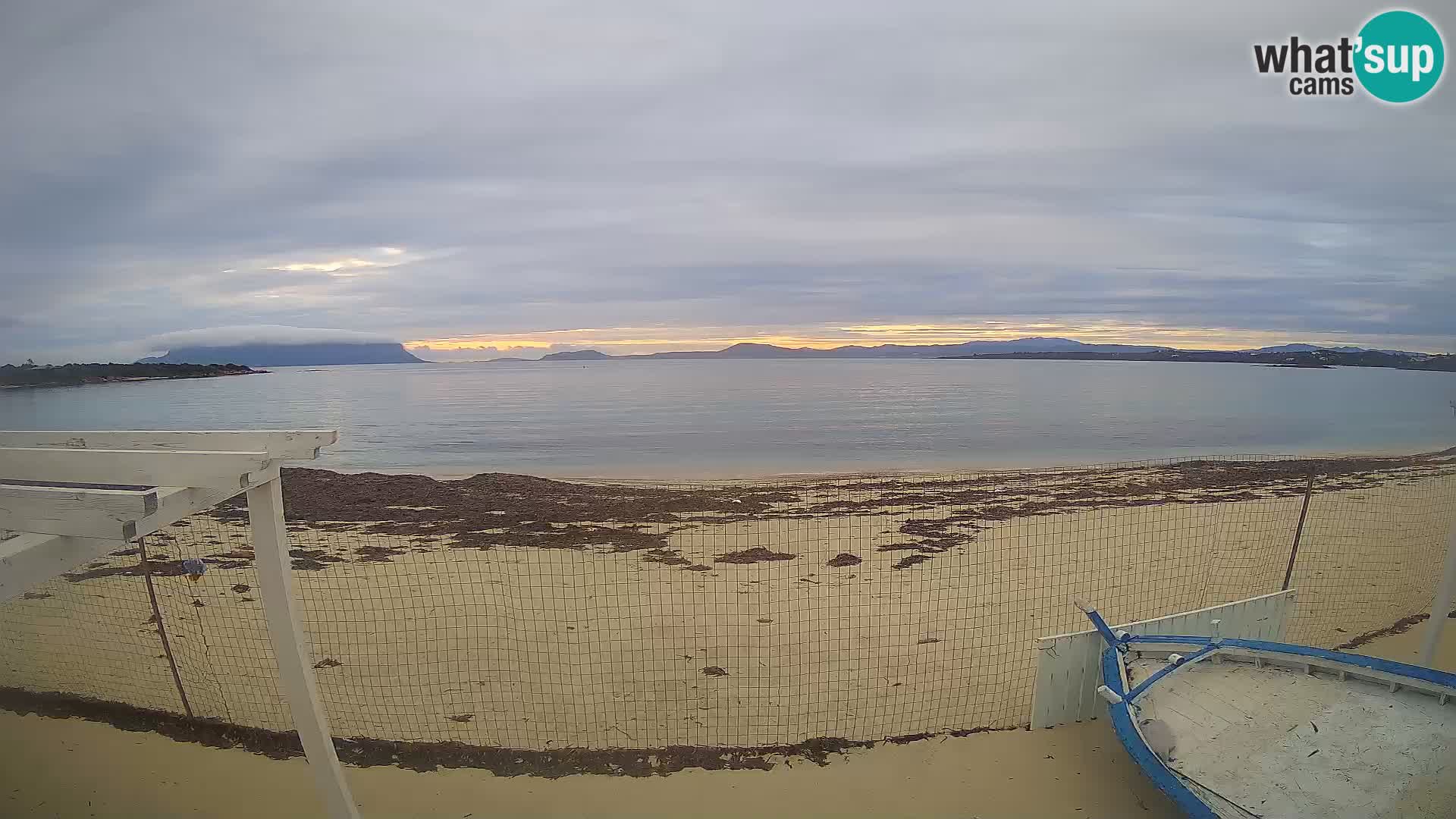 Spiaggia Bianca web cam – Golfo Aranci – Sardinien