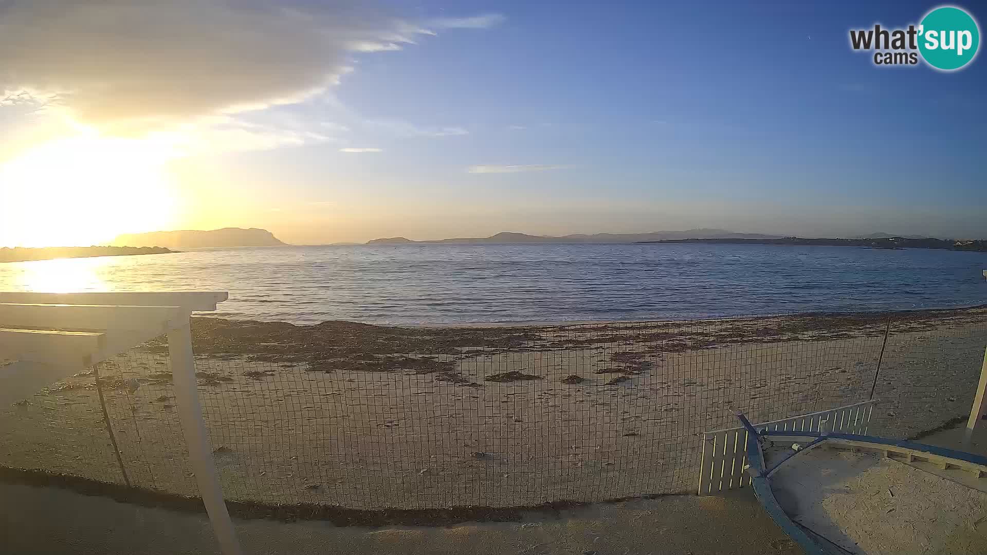 Web kamera Spiaggia Bianca – Golfo Aranci – Sardinija