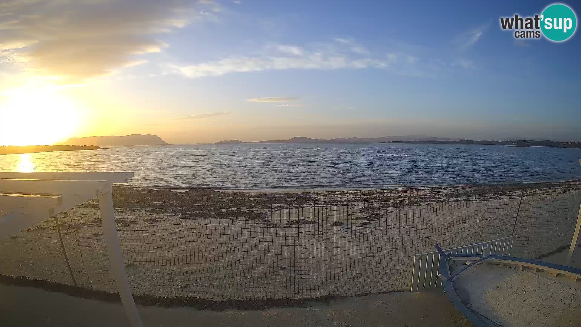 Web kamera Spiaggia Bianca – Golfo Aranci – Sardinija