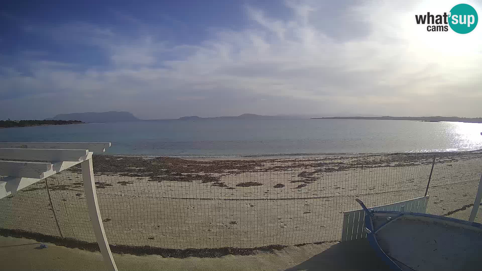 Spletana kamera Spiaggia Bianca – Golfo Aranci – Sardinija