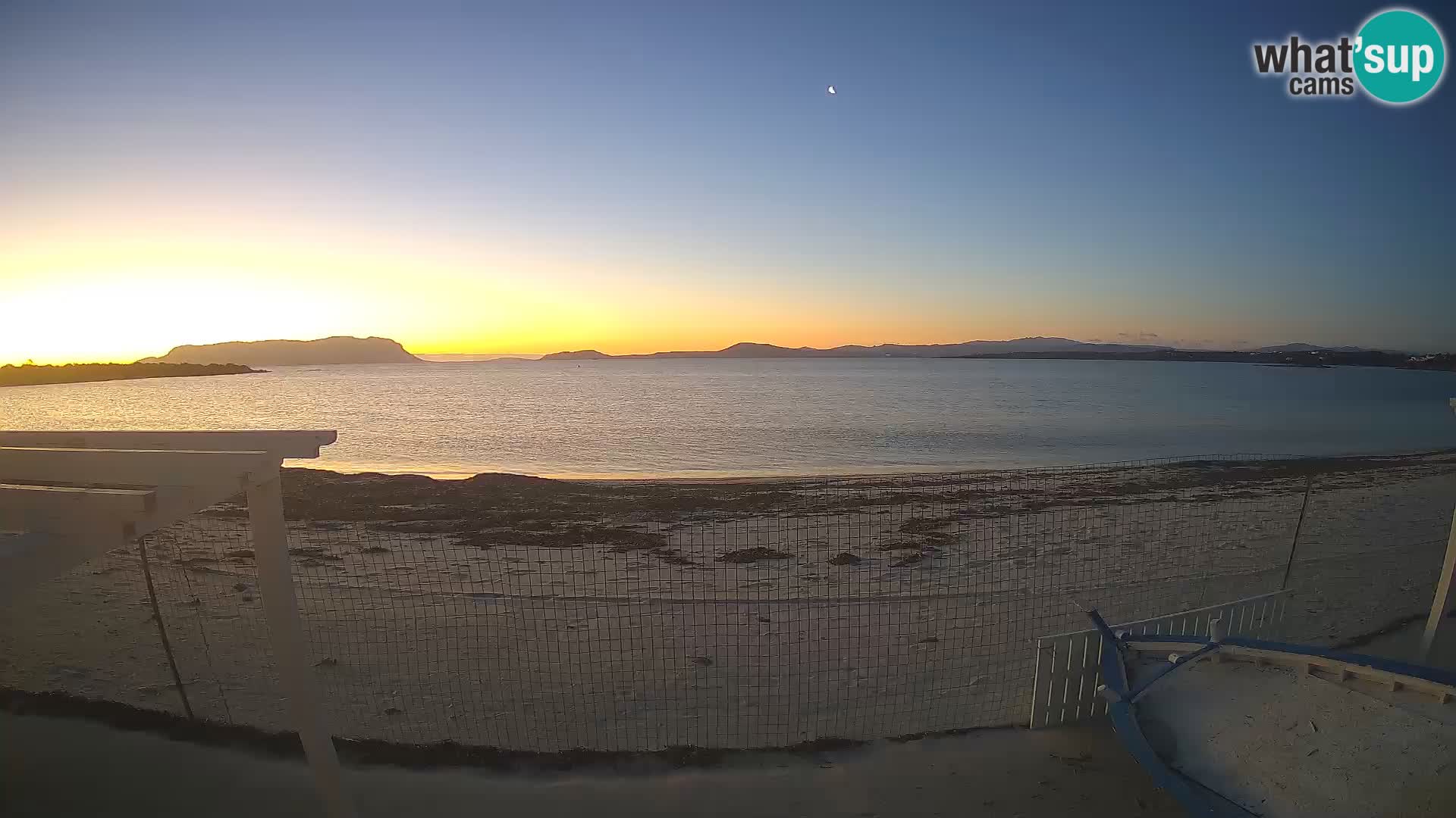 Spiaggia Bianca webcam – Golfo Aranci – Sardinia