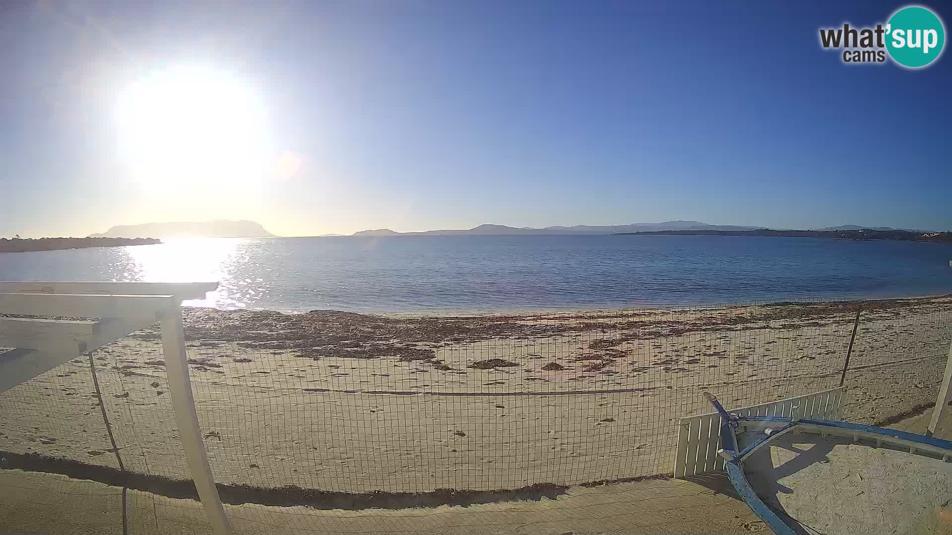 Spiaggia Bianca web cam – Golfo Aranci – Sardinien