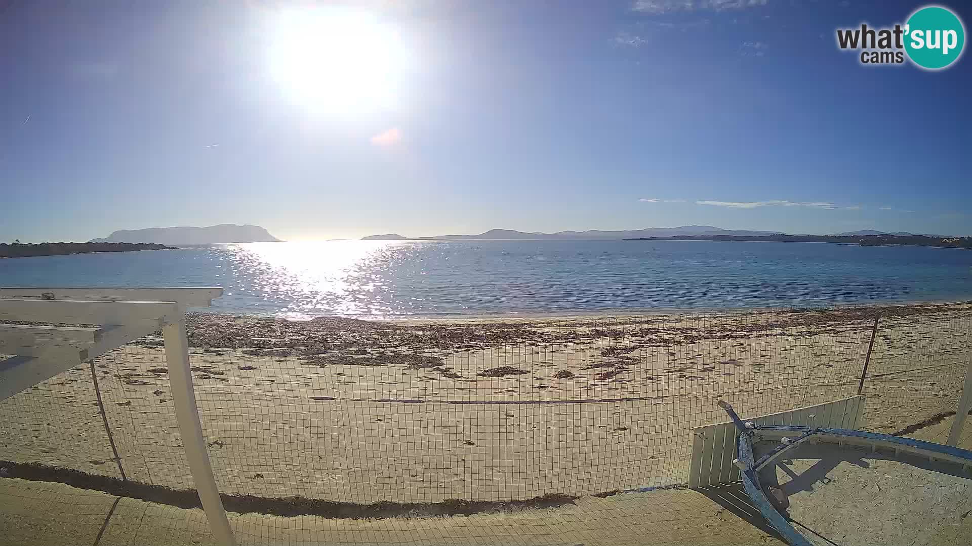 Spiaggia Bianca web cam – Golfo Aranci – Sardinien