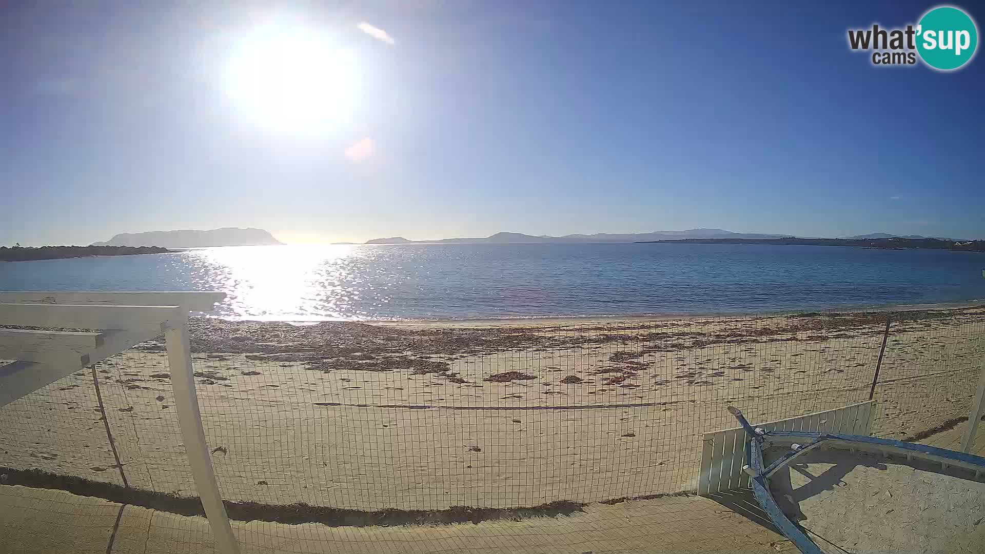 Spiaggia Bianca web cam – Golfo Aranci – Sardinien