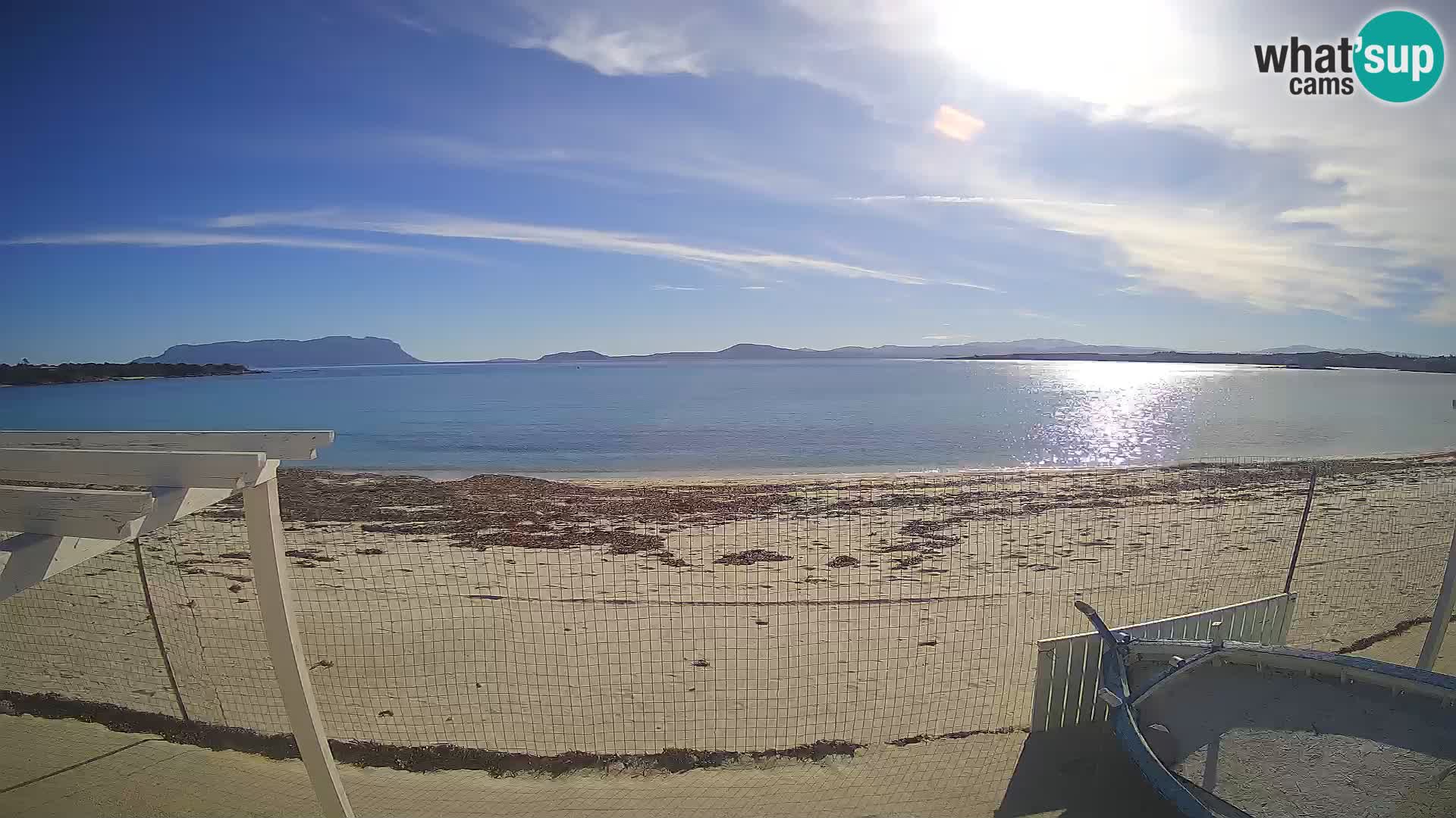 Web kamera Spiaggia Bianca – Golfo Aranci – Sardinija