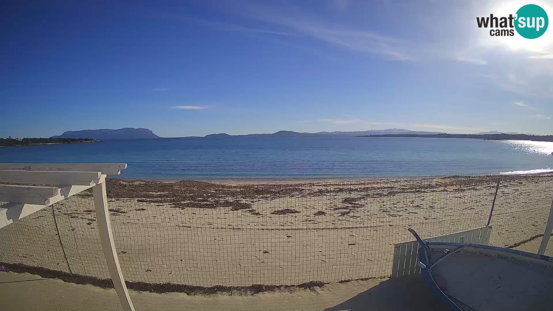 Web kamera Spiaggia Bianca – Golfo Aranci – Sardinija