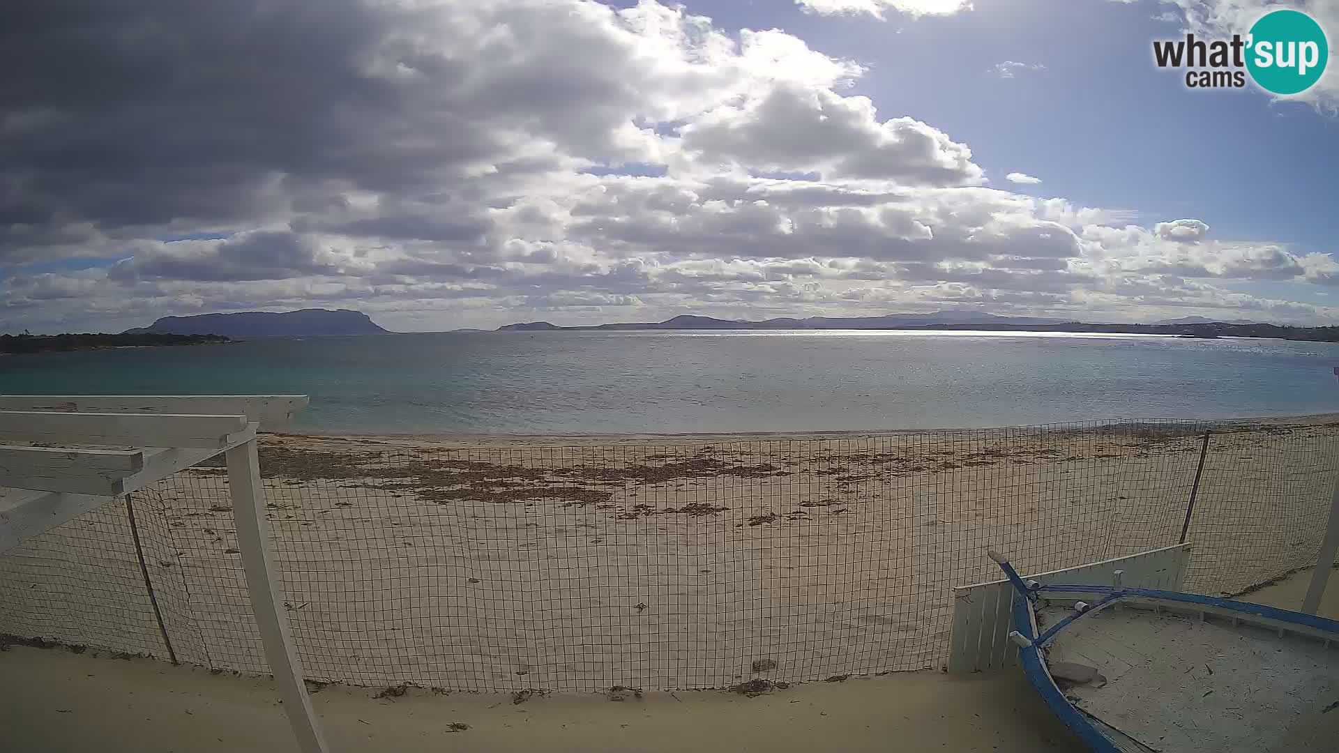 Spiaggia Bianca web cam – Golfo Aranci – Sardinien