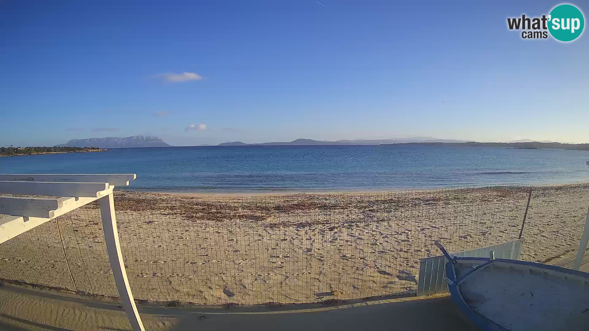 Spiaggia Bianca web cam – Golfo Aranci – Sardinien