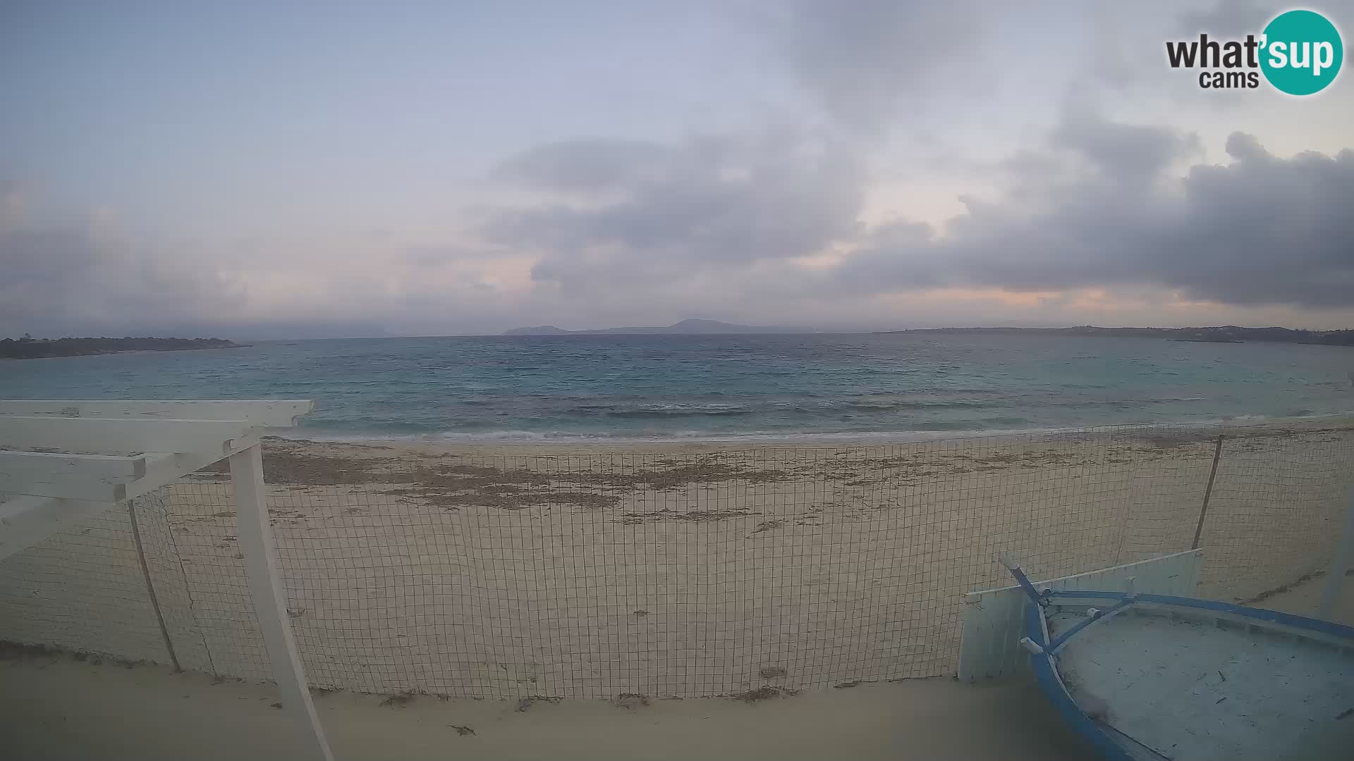 Spiaggia Bianca webcam – Golfo Aranci – Sardinia