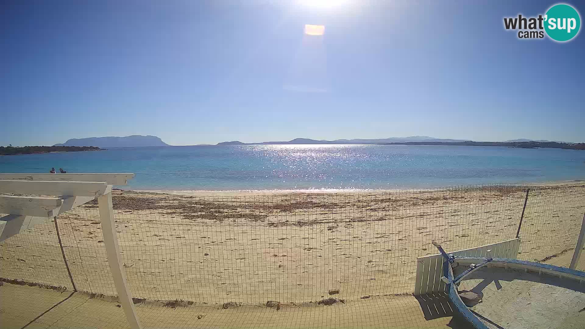 Spletana kamera Spiaggia Bianca – Golfo Aranci – Sardinija