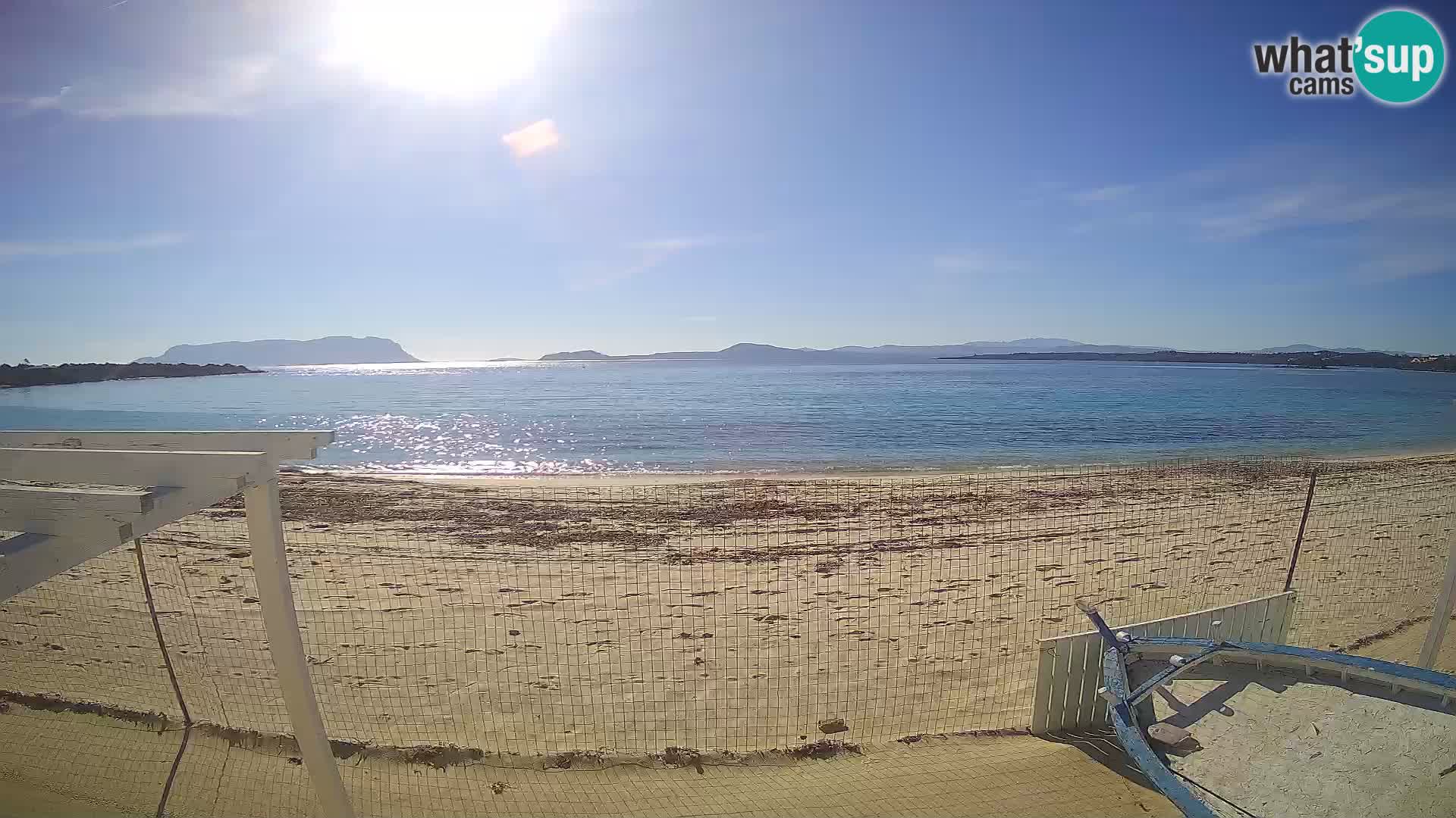 Web kamera Spiaggia Bianca – Golfo Aranci – Sardinija