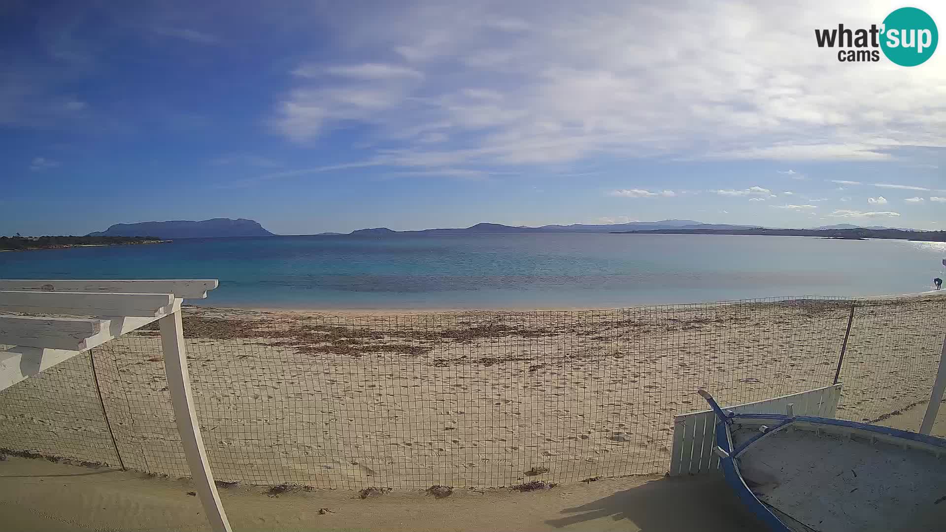 Spletana kamera Spiaggia Bianca – Golfo Aranci – Sardinija