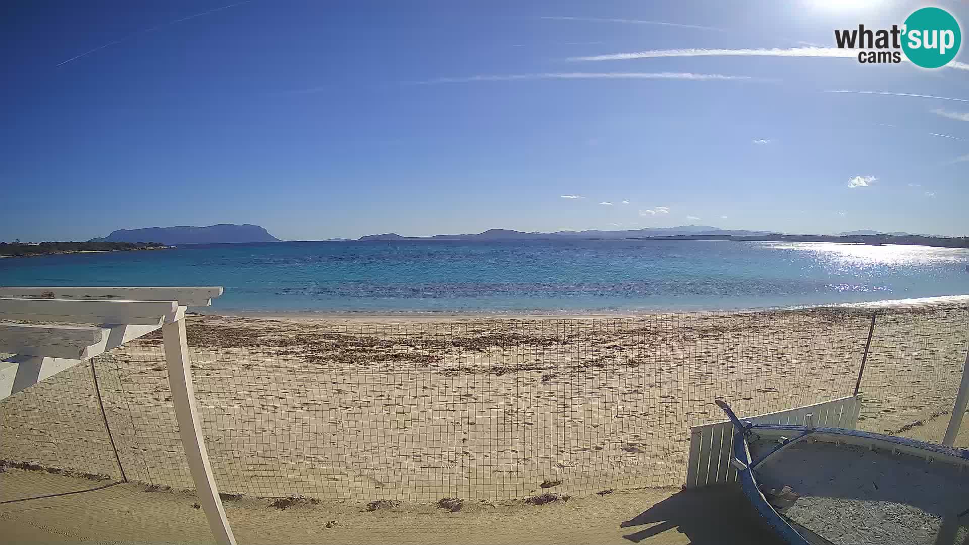 Web kamera Spiaggia Bianca – Golfo Aranci – Sardinija