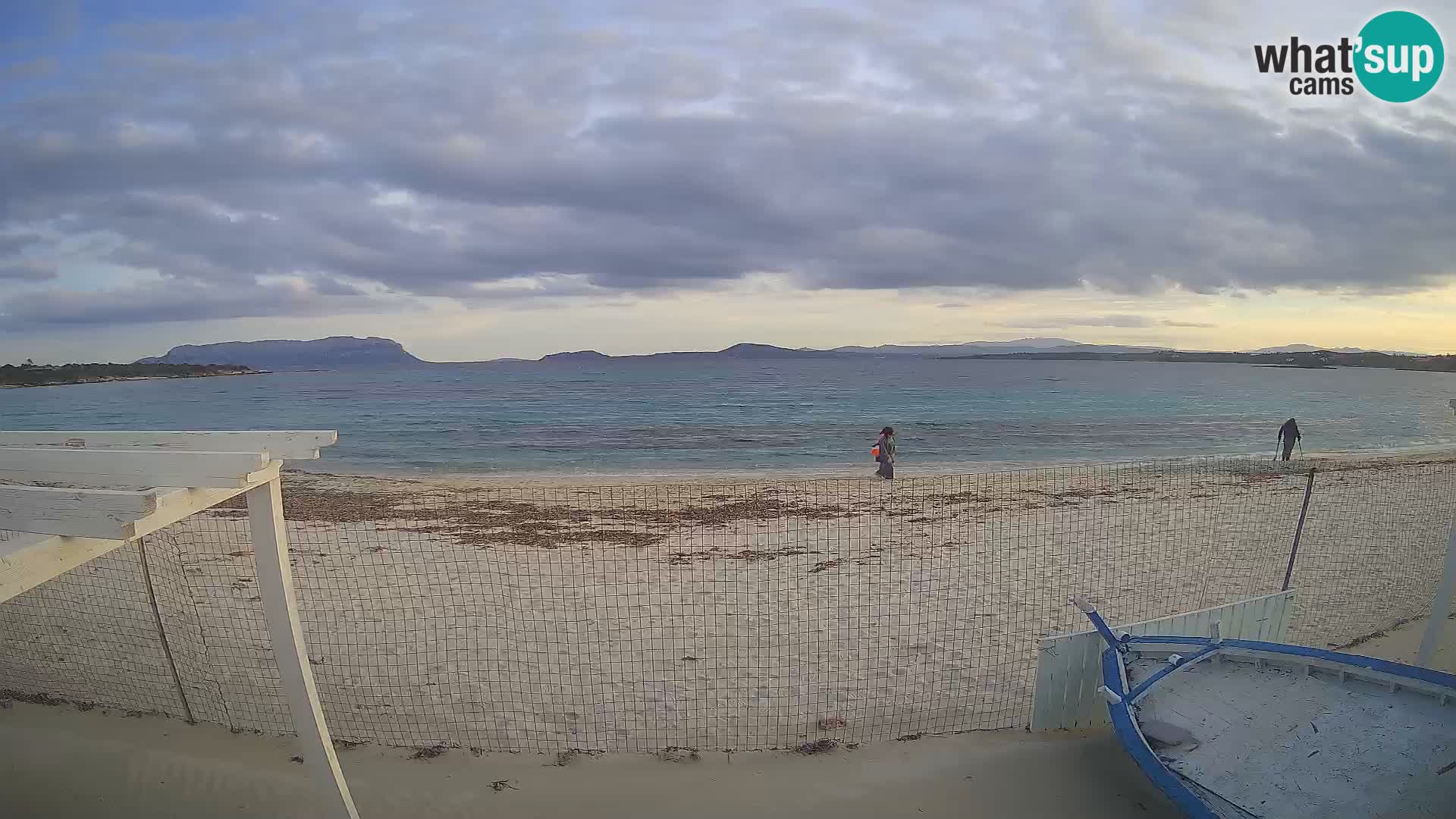 Spiaggia Bianca webcam – Golfo Aranci – Sardinia