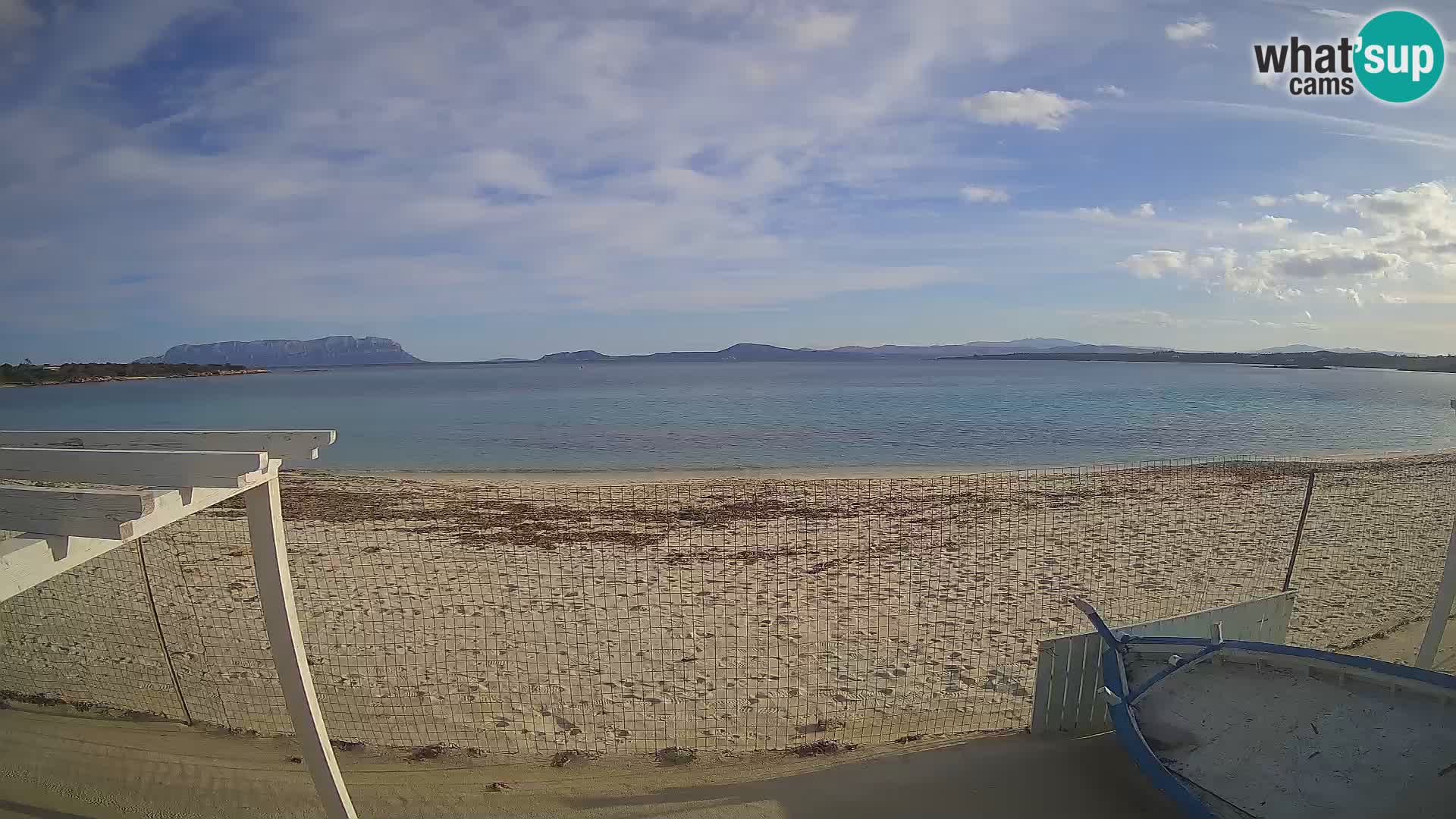 Spletana kamera Spiaggia Bianca – Golfo Aranci – Sardinija