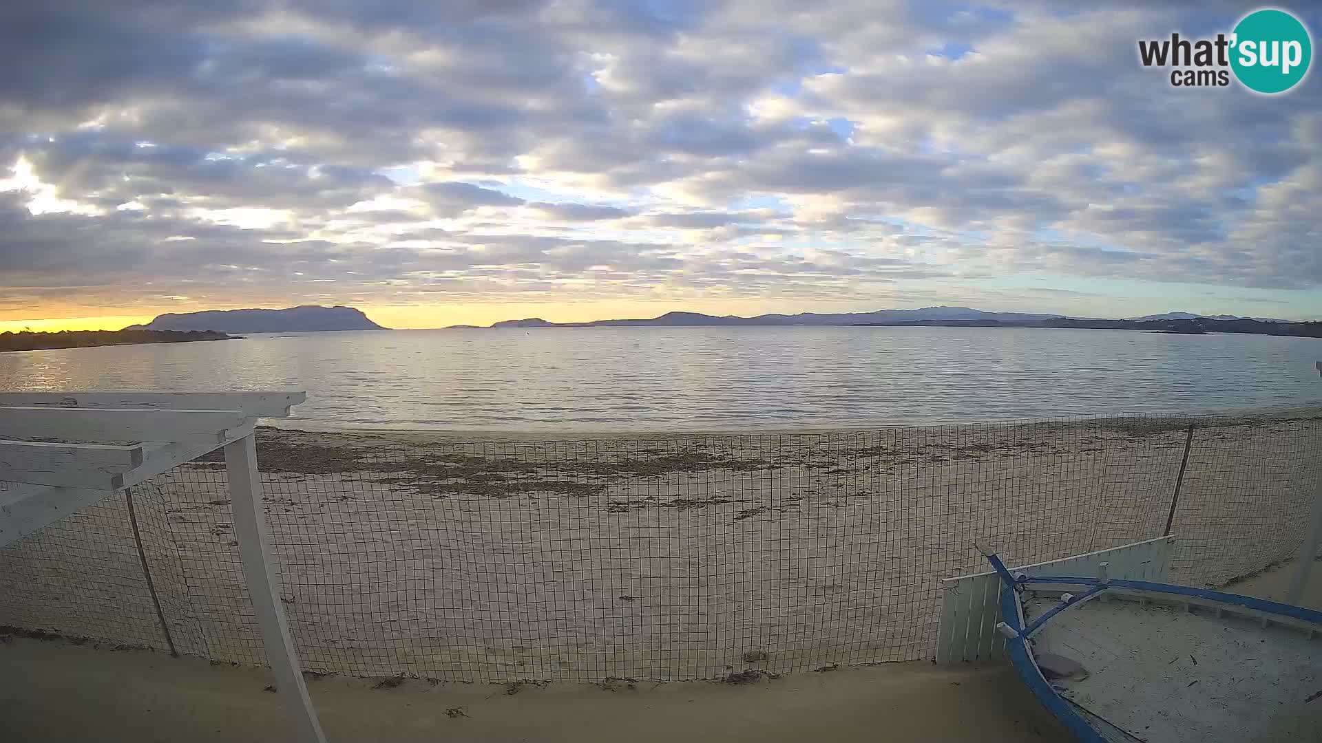 Web kamera Spiaggia Bianca – Golfo Aranci – Sardinija