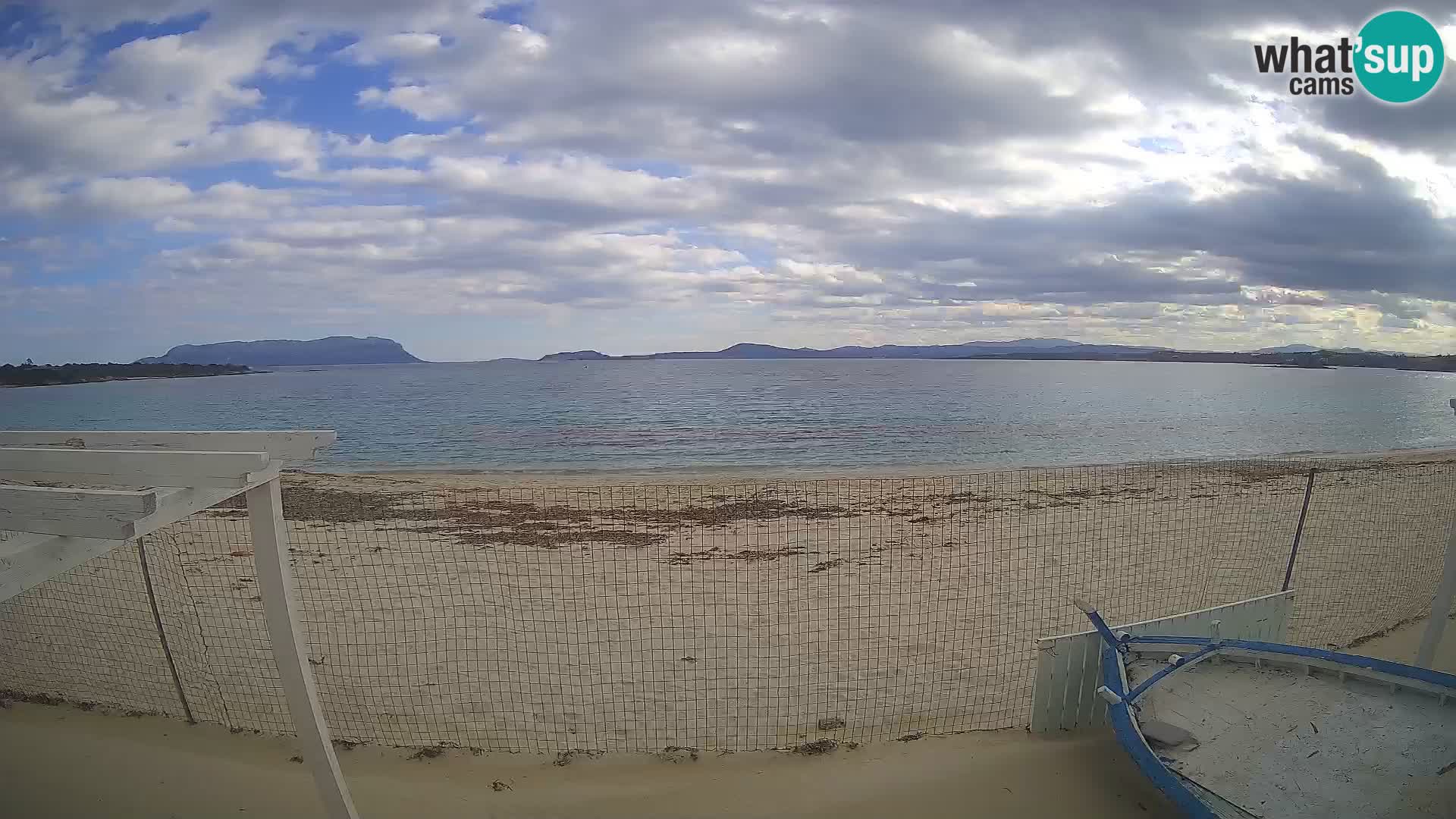 Web kamera Spiaggia Bianca – Golfo Aranci – Sardinija