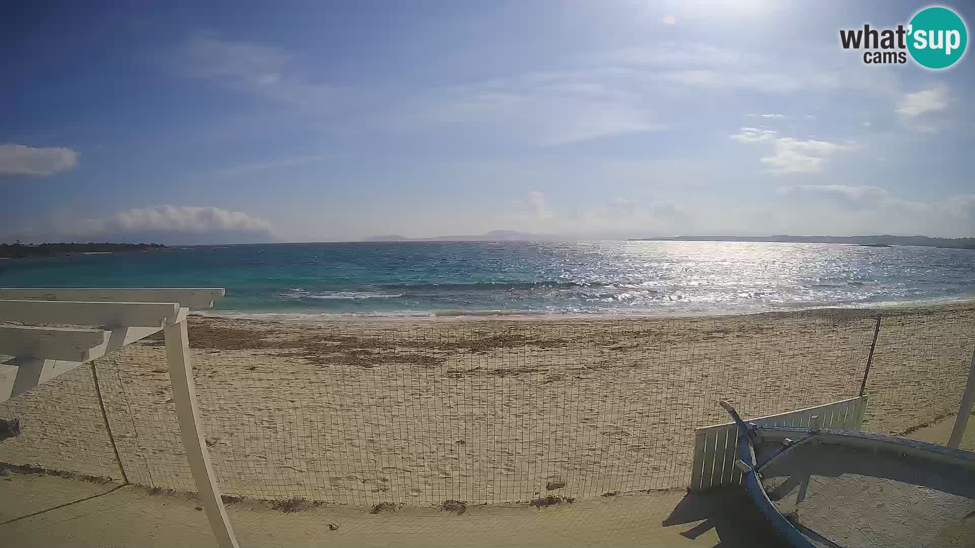 Spiaggia Bianca web cam – Golfo Aranci – Sardinien