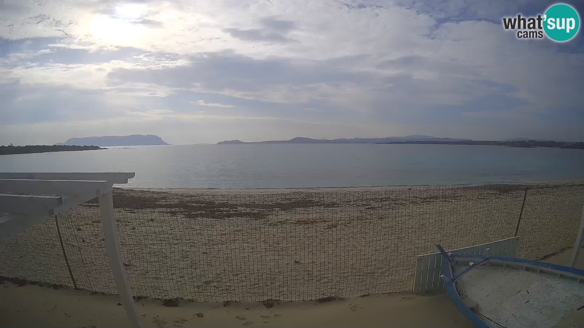 Spiaggia Bianca webcam – Golfo Aranci – Sardinia