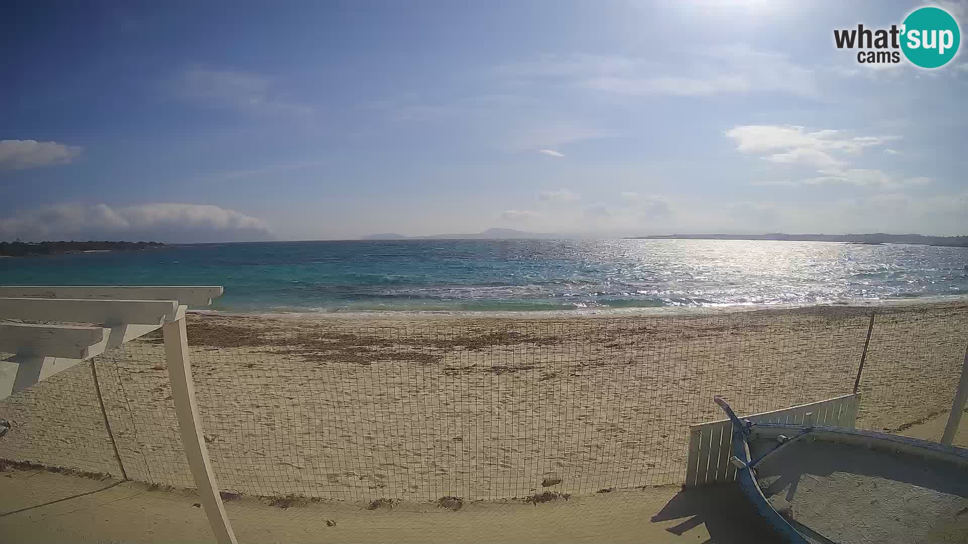 Web kamera Spiaggia Bianca – Golfo Aranci – Sardinija