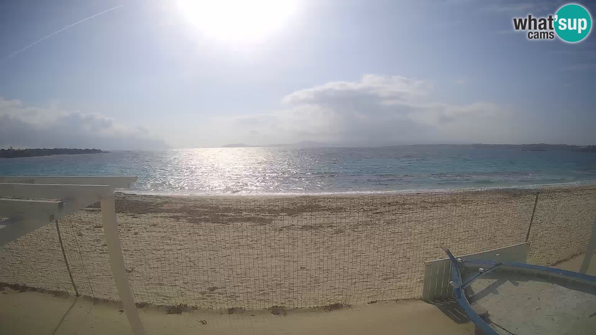 Spletana kamera Spiaggia Bianca – Golfo Aranci – Sardinija