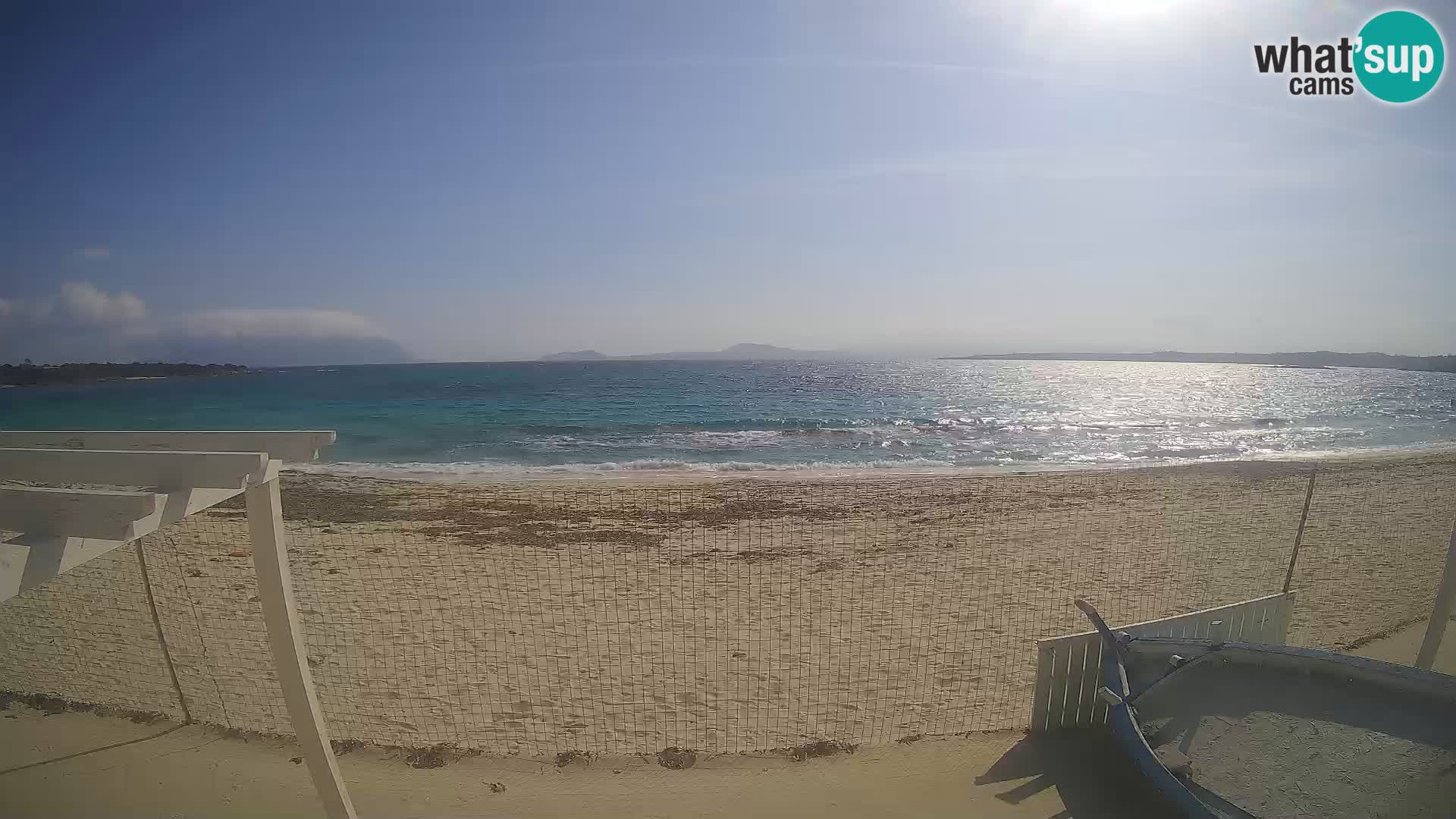 Spletana kamera Spiaggia Bianca – Golfo Aranci – Sardinija