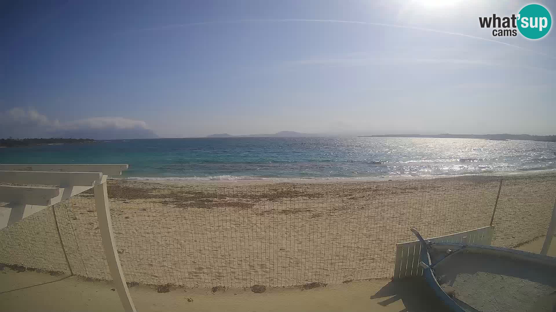 Spletana kamera Spiaggia Bianca – Golfo Aranci – Sardinija