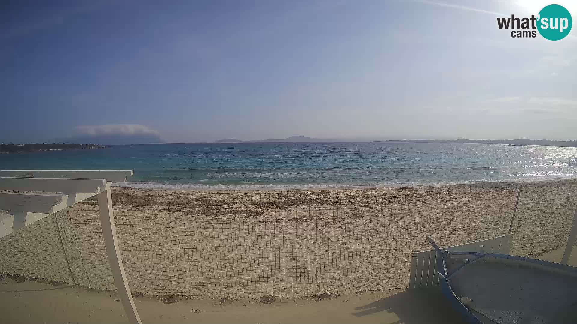 Spiaggia Bianca webcam – Golfo Aranci – Sardinia