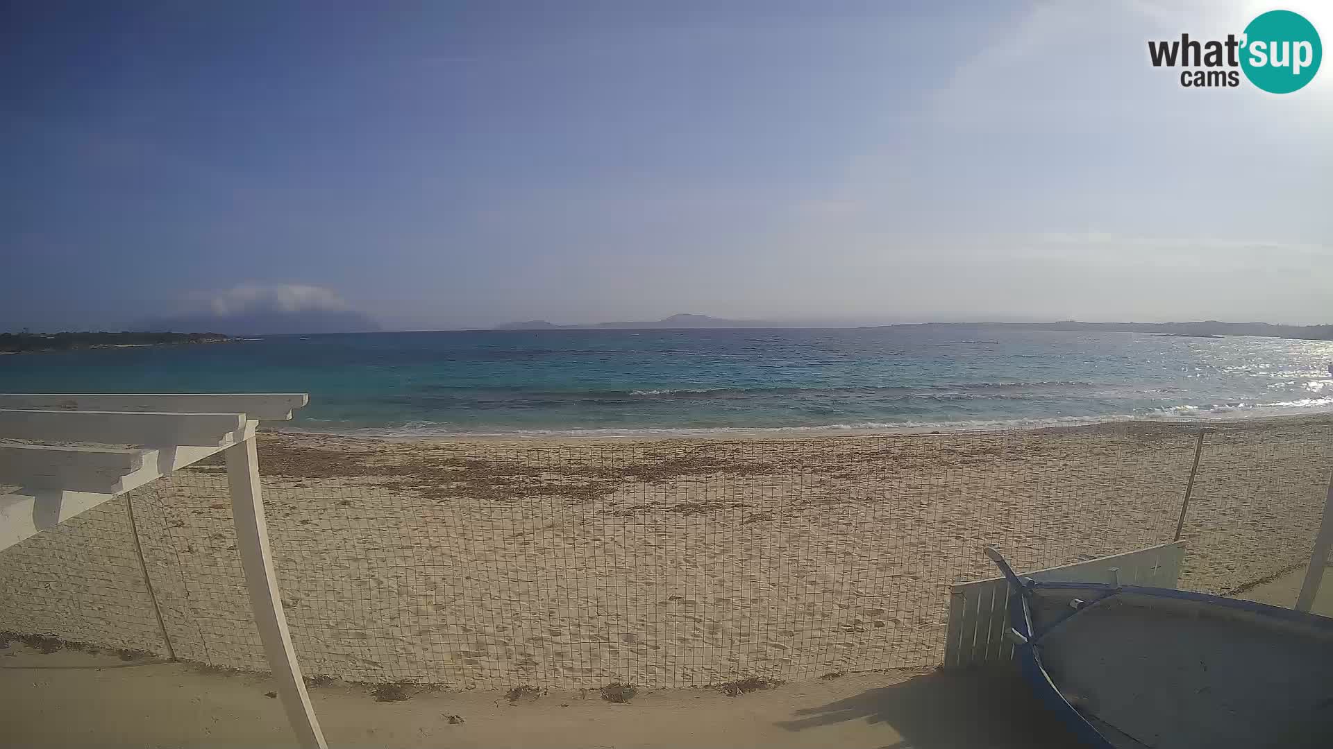 Spiaggia Bianca webcam – Golfo Aranci – Sardinia