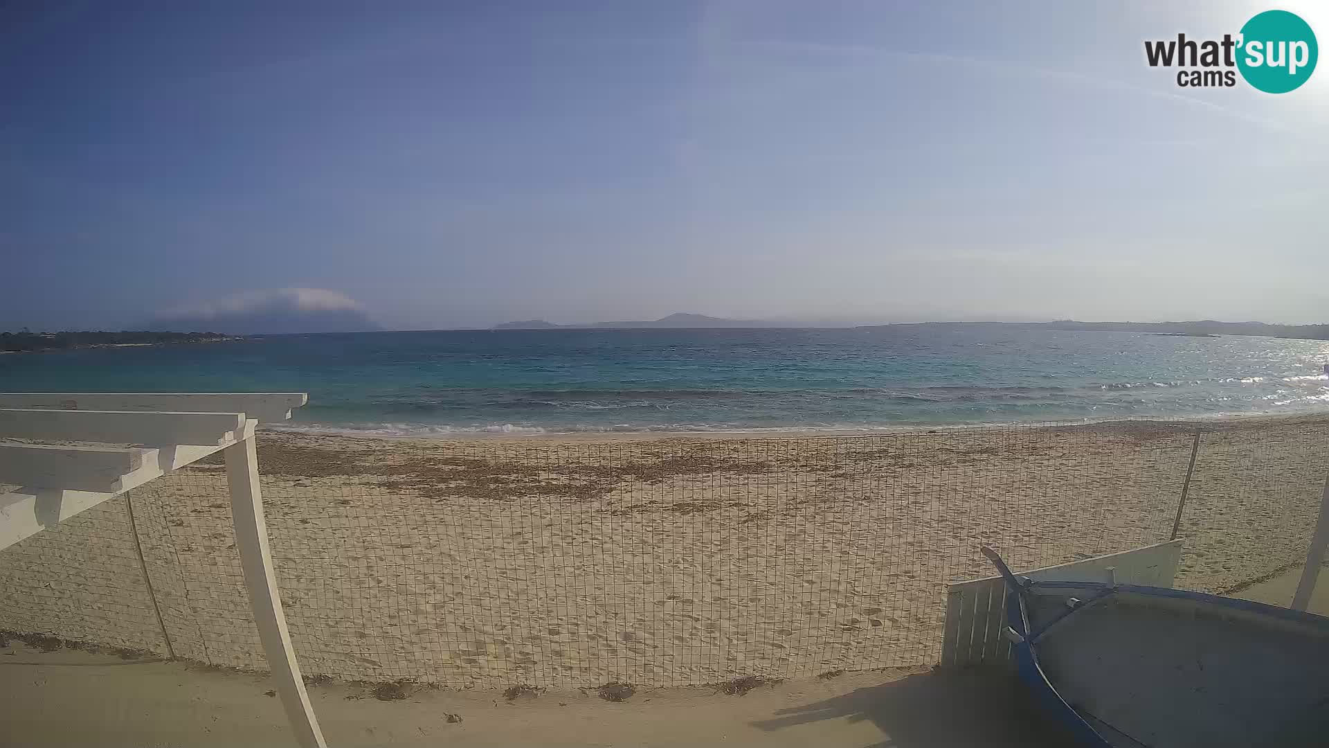 Spiaggia Bianca webcam – Golfo Aranci – Sardinia