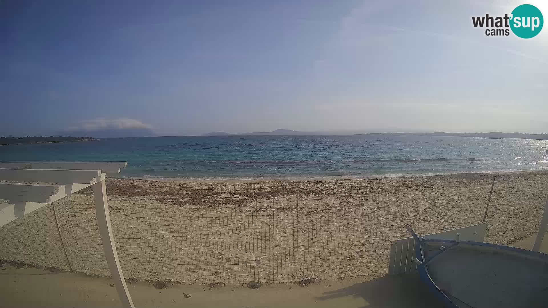 Spiaggia Bianca webcam – Golfo Aranci – Sardinia