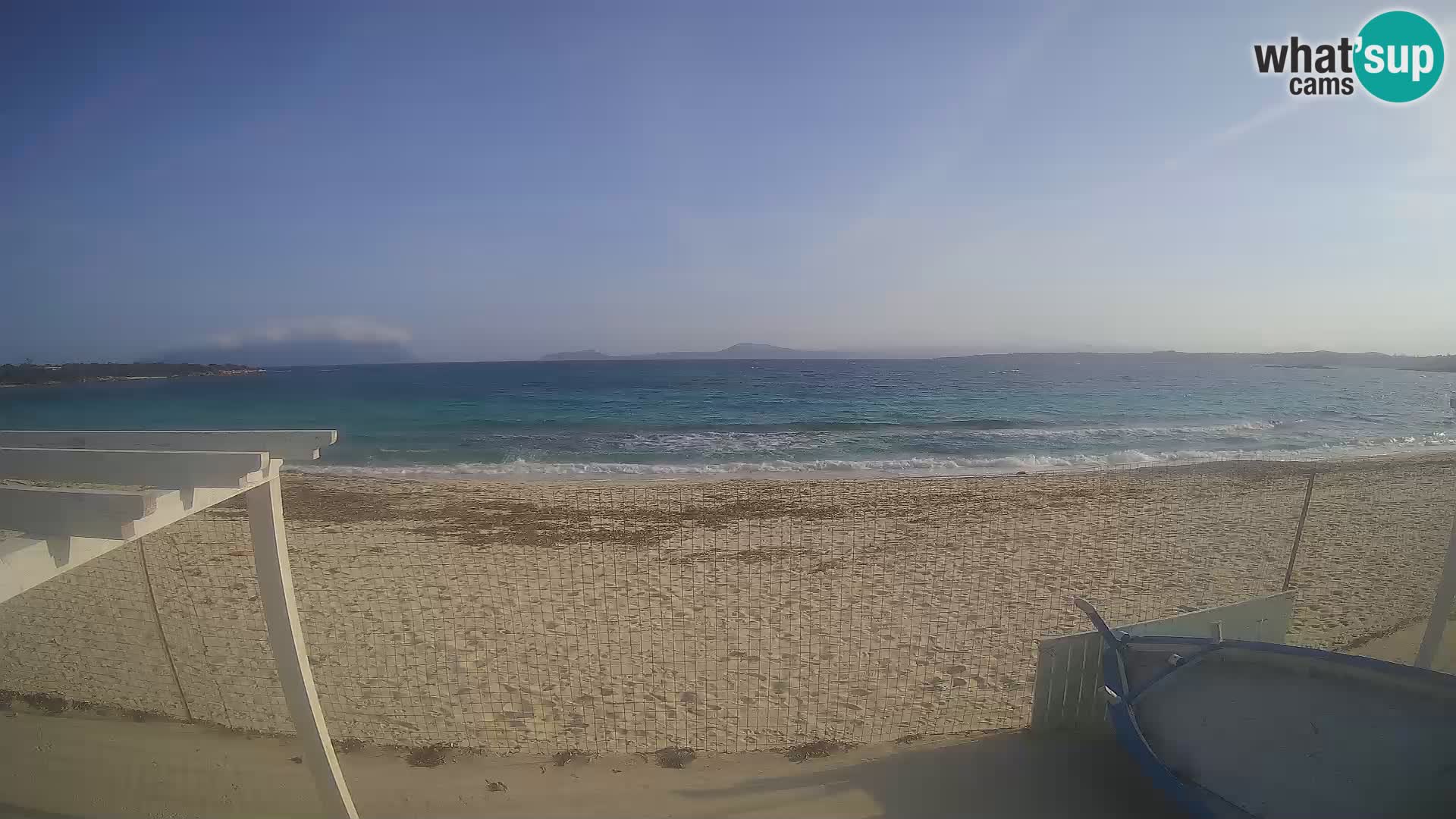 Spiaggia Bianca webcam – Golfo Aranci – Sardinia