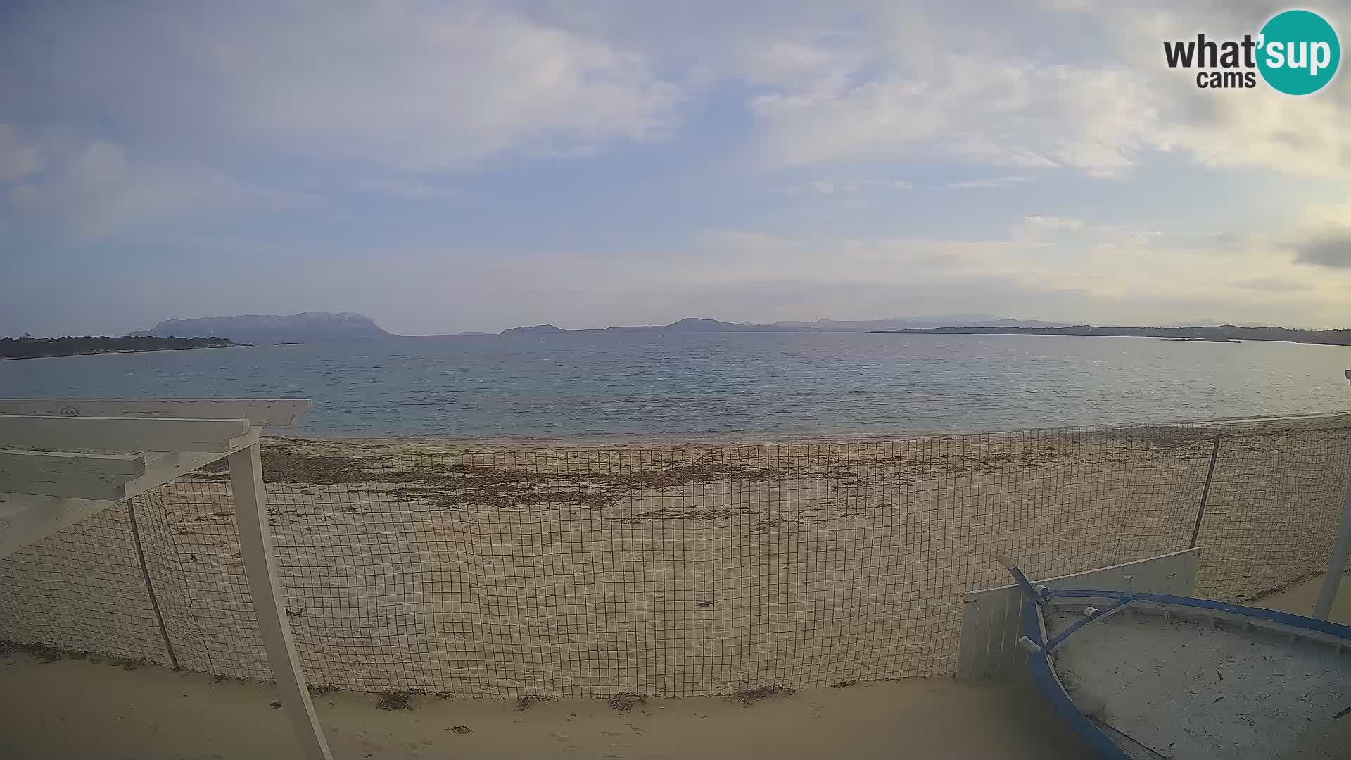 Spiaggia Bianca webcam – Golfo Aranci – Sardinia