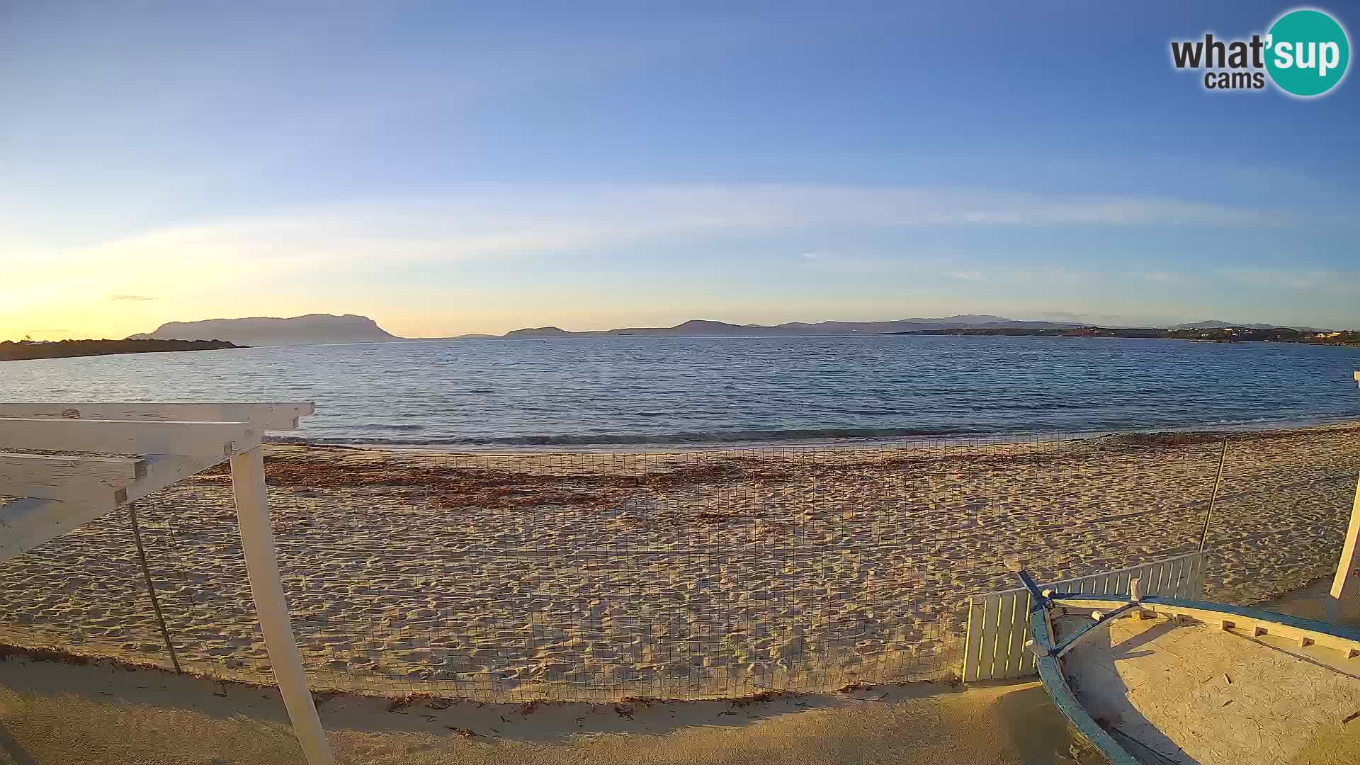 Web kamera Spiaggia Bianca – Golfo Aranci – Sardinija