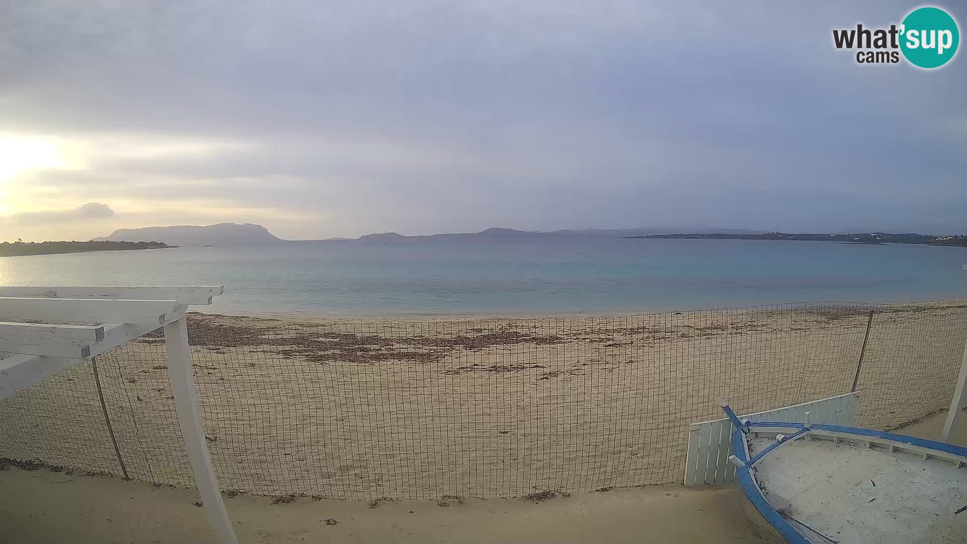 Web kamera Spiaggia Bianca – Golfo Aranci – Sardinija