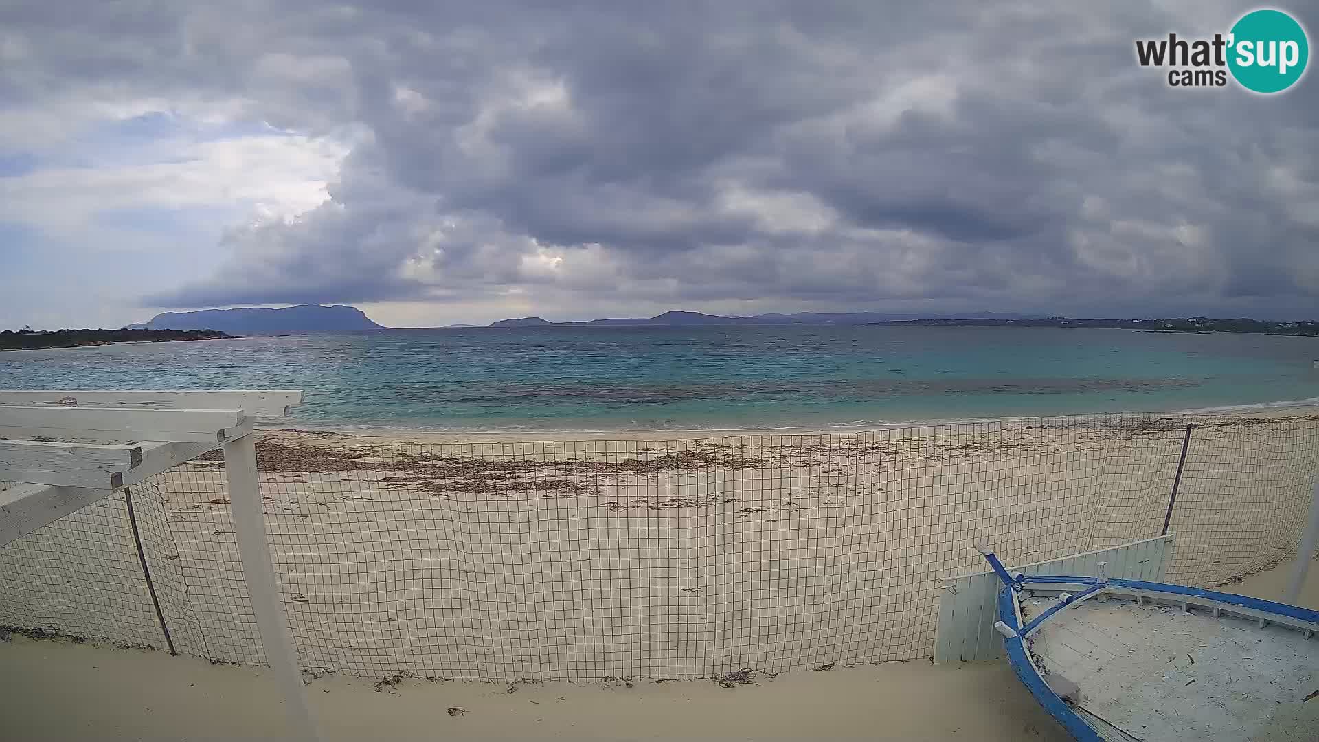 Web kamera Spiaggia Bianca – Golfo Aranci – Sardinija